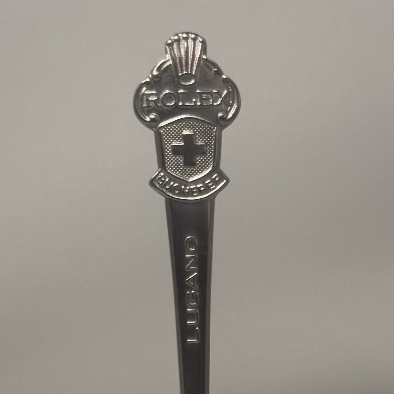 Rolex Bucherer of Switzerland (CB) Collectible Spoon Lugano Rare Vintage