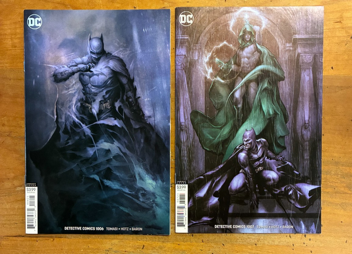 DETECTIVE COMICS 1006 1007  Set Dan Quintana variant cover Batman DC Comics 2019