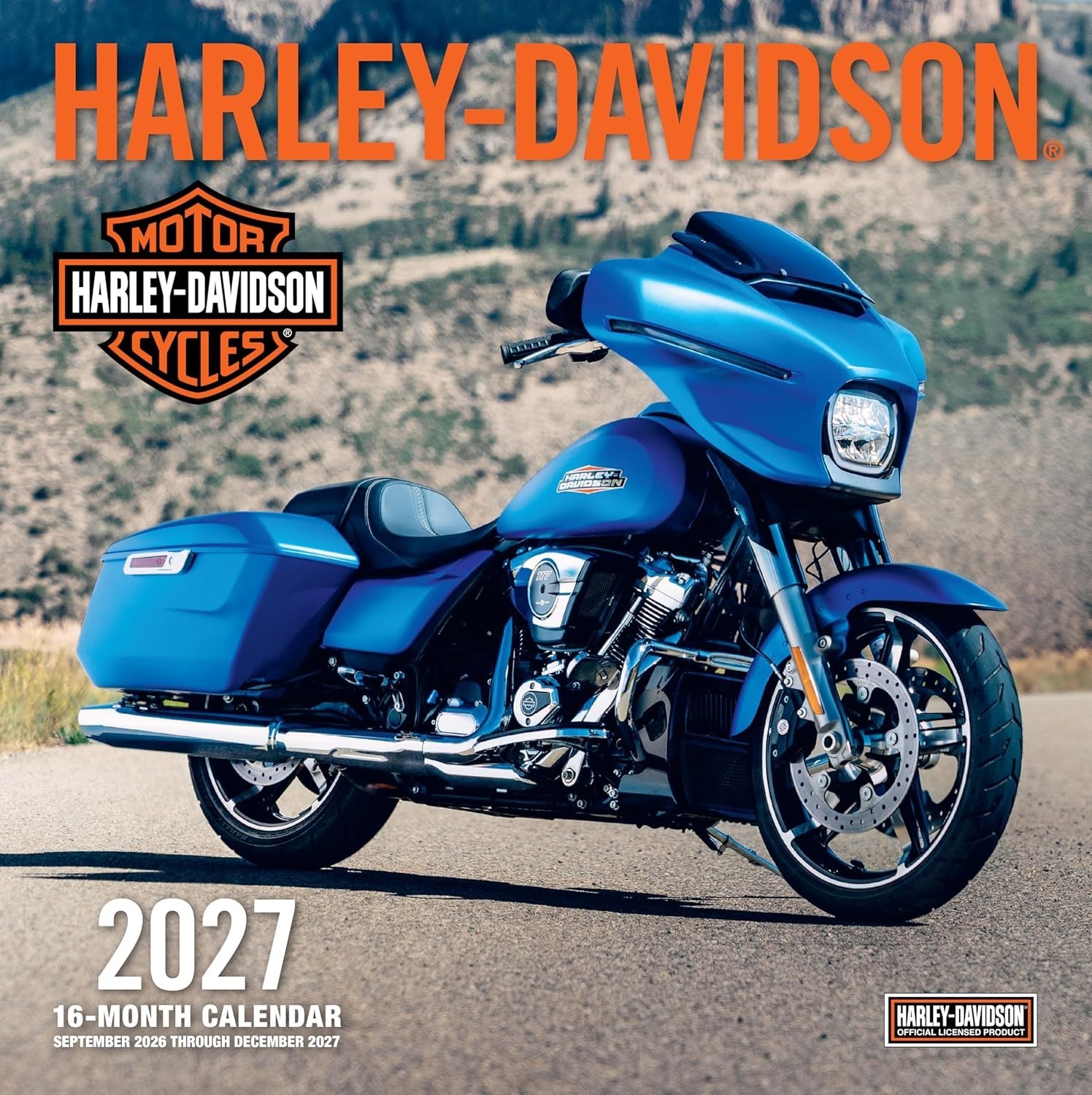 2027 Harley-Davidson Calendar Motorcycles 12x12 H-D Gift USA #1 2027 Harley-Davidson Calendar Motorcycles 12x12 H-D Gift USA #1