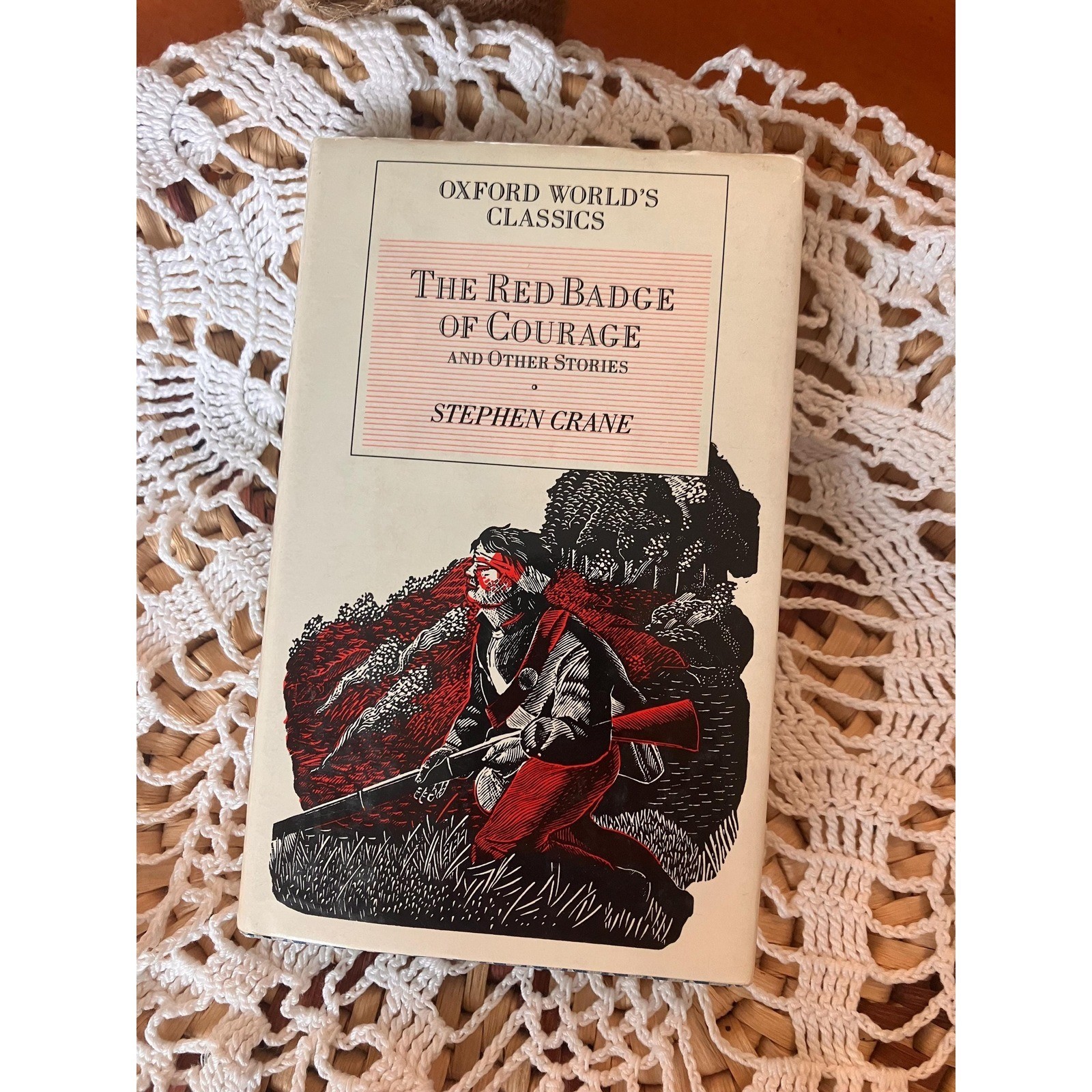 Vintage 1960, Red Badge of Courage, Oxford World's Classic Edition, Mid Century