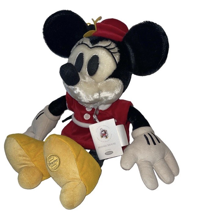 Cute Vintage Treasure Minnie Mouse Mohair Doll Disney Store Exclusive 17\