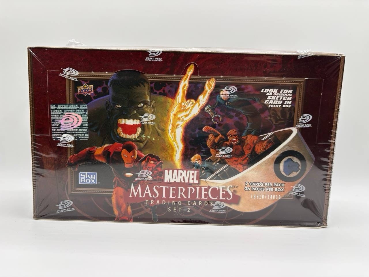 2008 Upper Deck Marvel Masterpieces Series 2 Sealed Hobby Box Limited To 18000 2008 Upper Deck Marvel Masterpieces Series 2 Sealed Hobby Box Limited To 18000