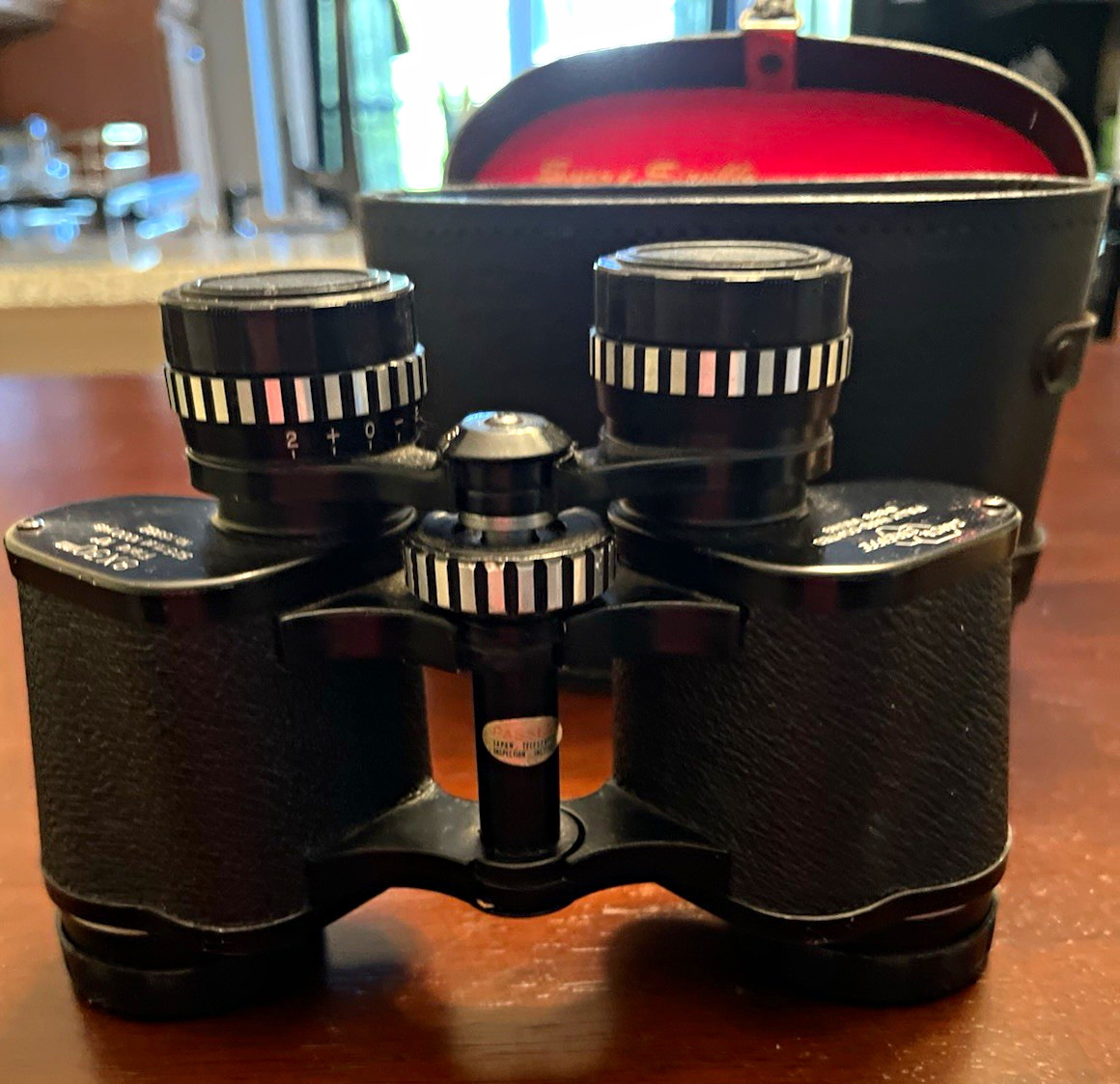 Vintage Sans & Streiffe Viking #889 8x30mm Binoculars w/ Case