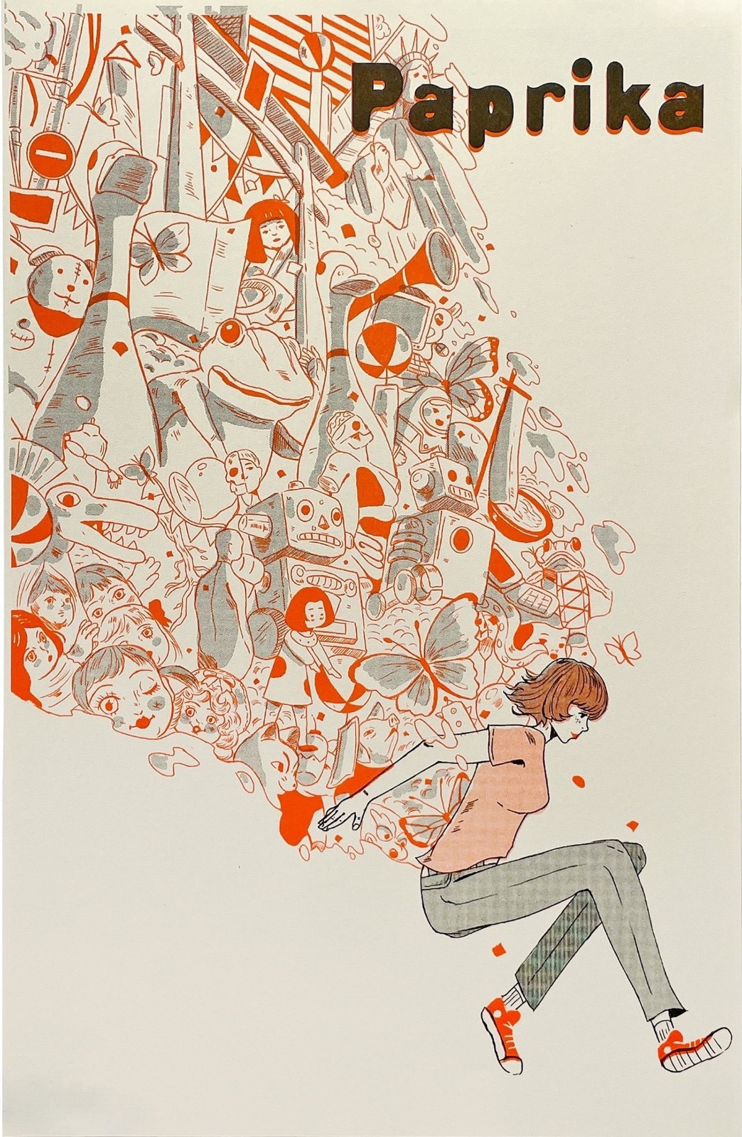 Paprika 11x17 Poster 2005 Anime Sci-fi Film Collage Satoshi Kon Print Paprika 11x17 Poster 2005 Anime Sci-fi Film Collage Satoshi Kon Print