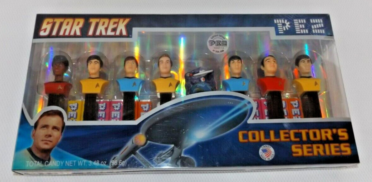 Pez Star Trek Collector\'s Series 8 different Figures - 2009 - New in Box - NIB