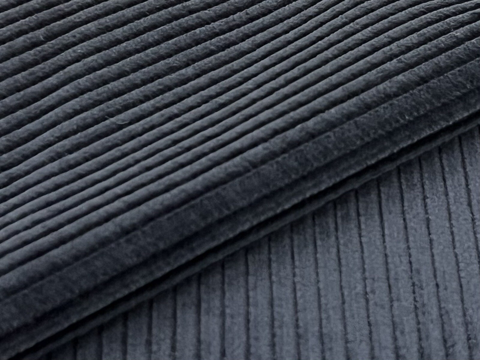Schumacher Soft Ribbed Upholstery Fabric- Classic Corduroy Indigo 3.50 yds 67285 Schumacher Soft Ribbed Upholstery Fabric- Classic Corduroy Indigo 3.50 yds 67285