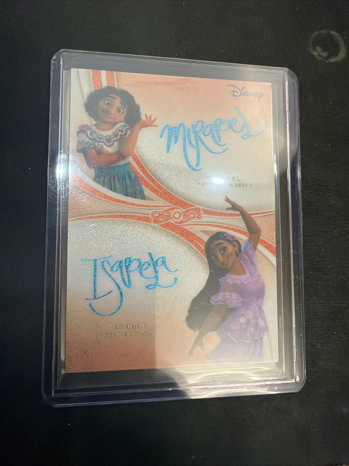 2026 Cardfun ChronoZ Disney Legacy Double Script Art Mirabel Isabela Orange /30