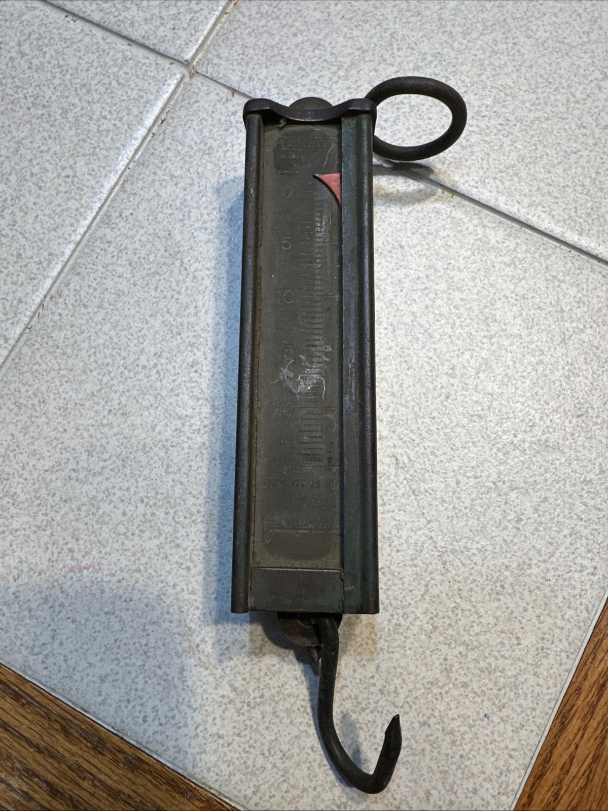 Hanson  VIKING Model 892 Hanging Scale (25 LBS) Made In The USA