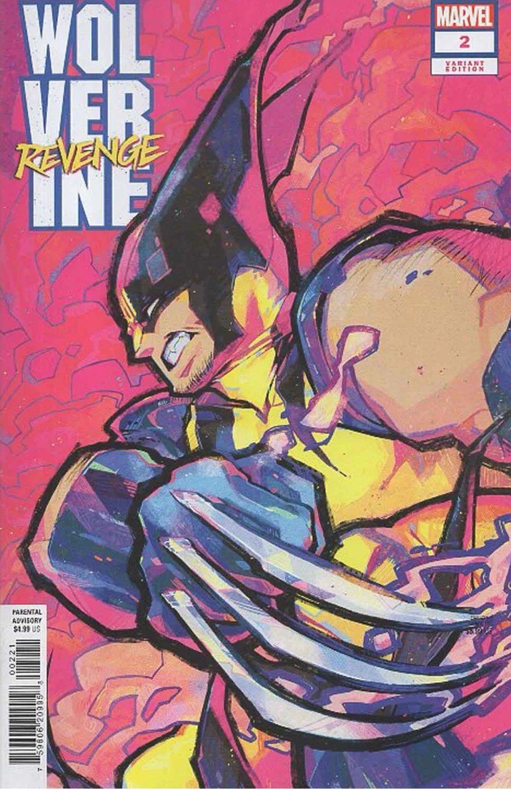 Wolverine Revenge #2 Rose Besch Variant Marvel Comics