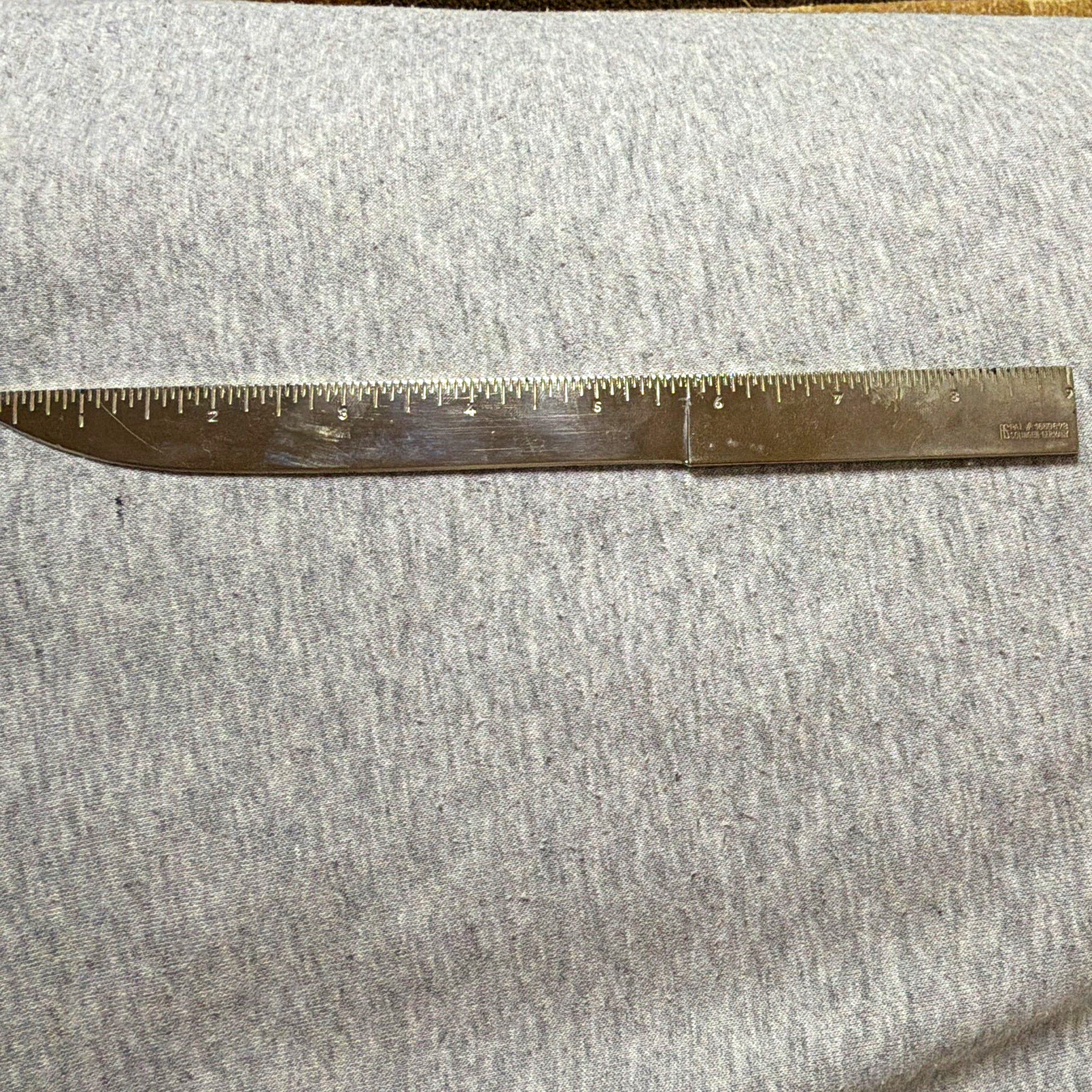 Vintage AS Solingen Germany Letter Opener Ruler Pat 1659678 Souvenir New York Sk