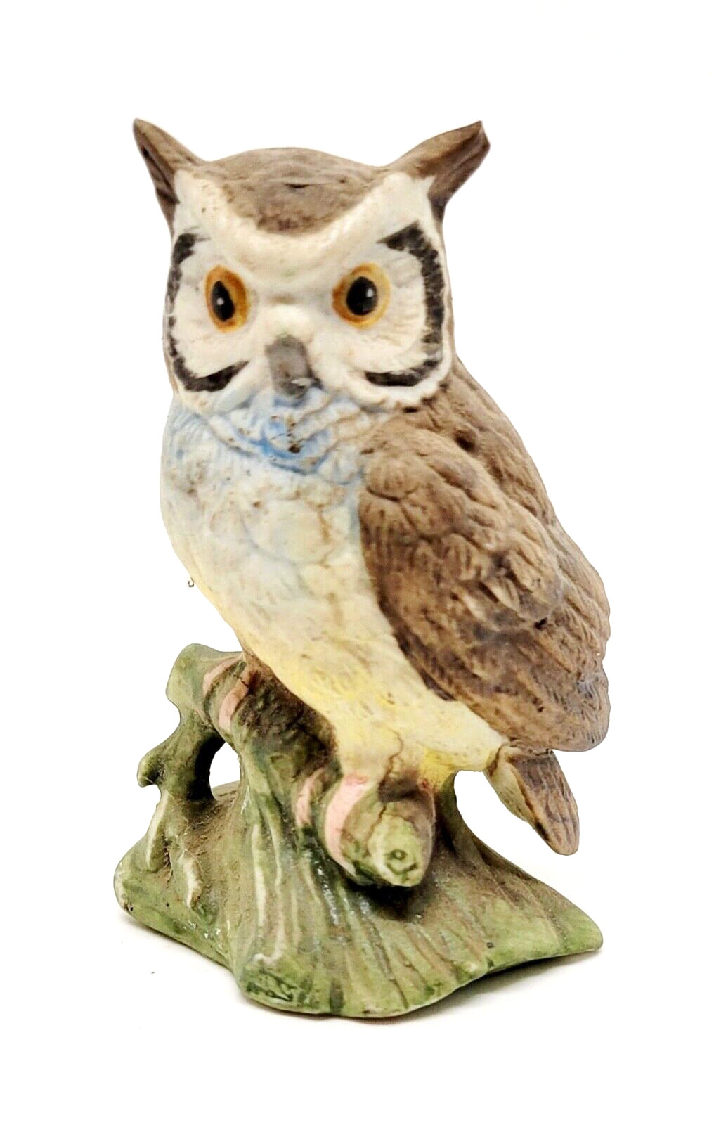 Vintage Lefton Great Horned Owl Figurine