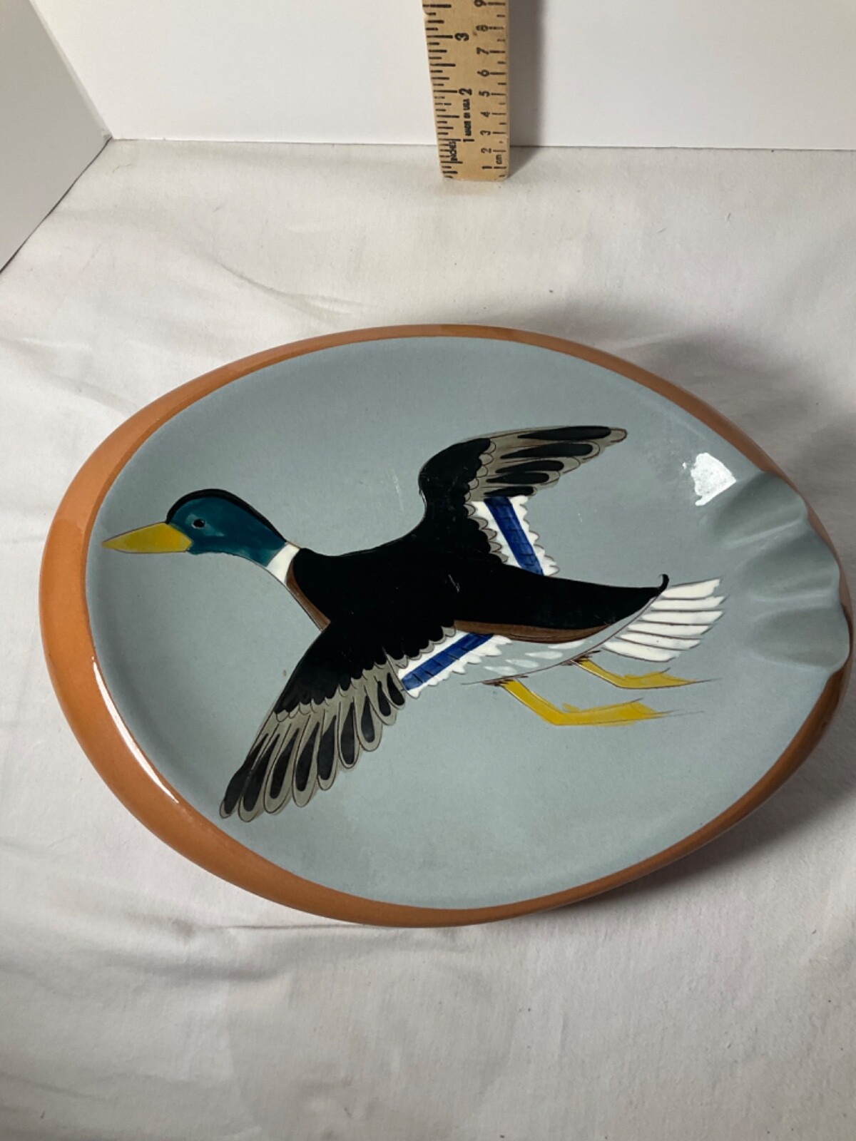 Stangl pottery Vintage duck ashtray 11”