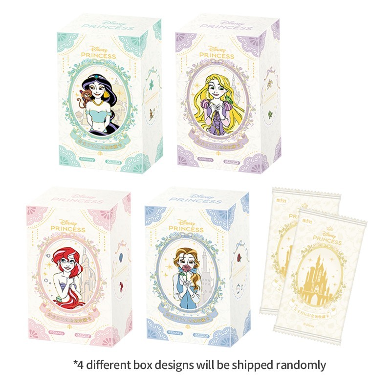 CardFun Official Disney Princess Diary Collectible Card Sealed Booster 1 Box