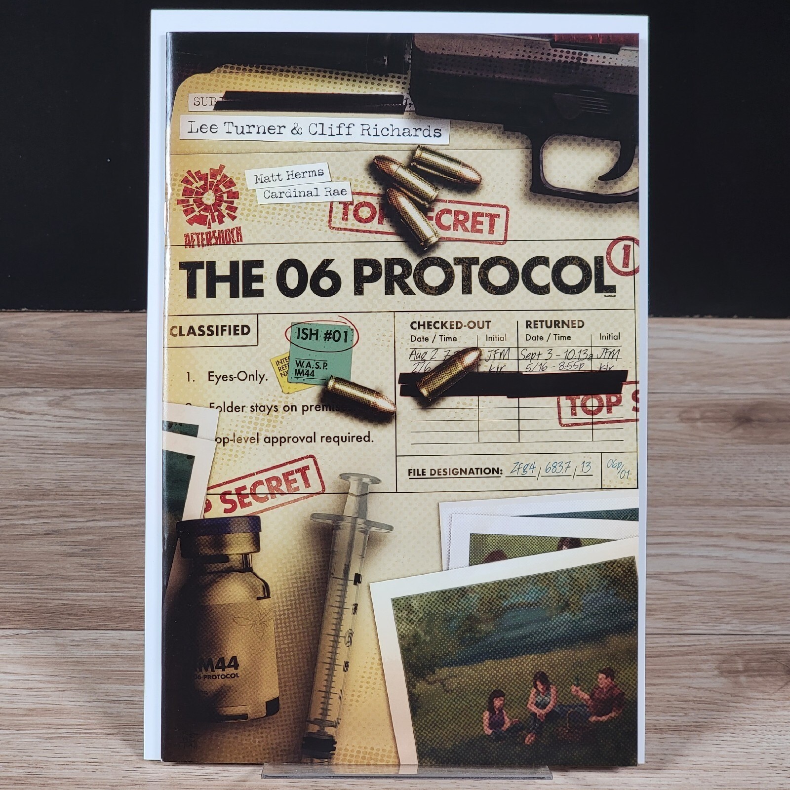The 06 Protocol 1 1:15 Retailer Incentive Wooton Aftershock Comics 2022 NM