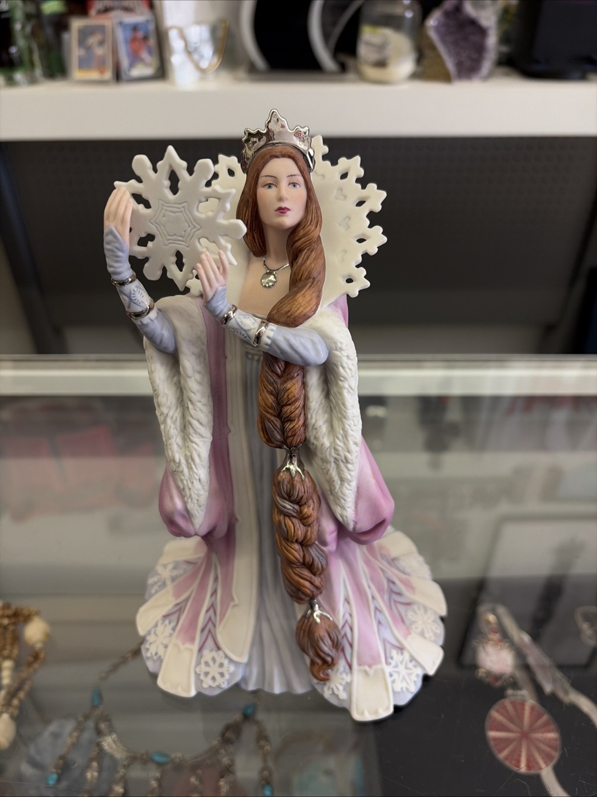 Lenox The Snow Queen Legendary Princesses Figurine Fine Porcelain Bintage