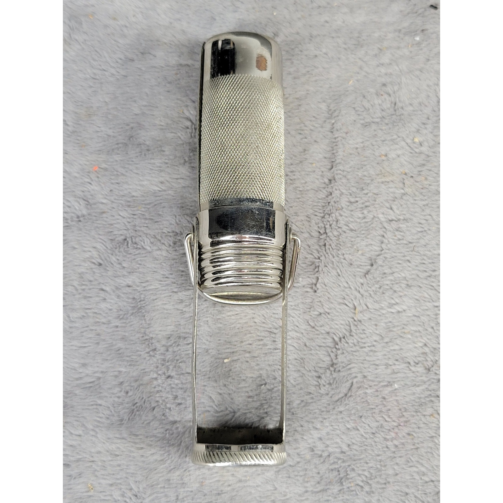 Vintage Safesport Mfg Co Denver Colo Chrome Knurled Tool Handle Hong Kong Made