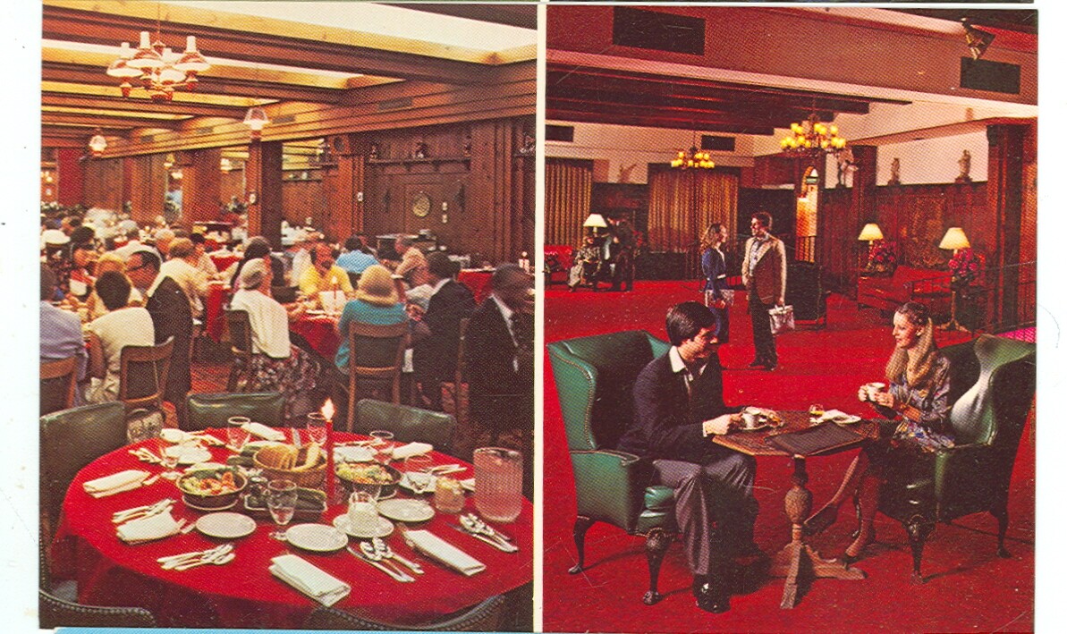 GROSSINGER,NEW YORK-GROSSINGER'S-INTERIOR-THE LEGEND-2 VIEWS-(NY-G*)