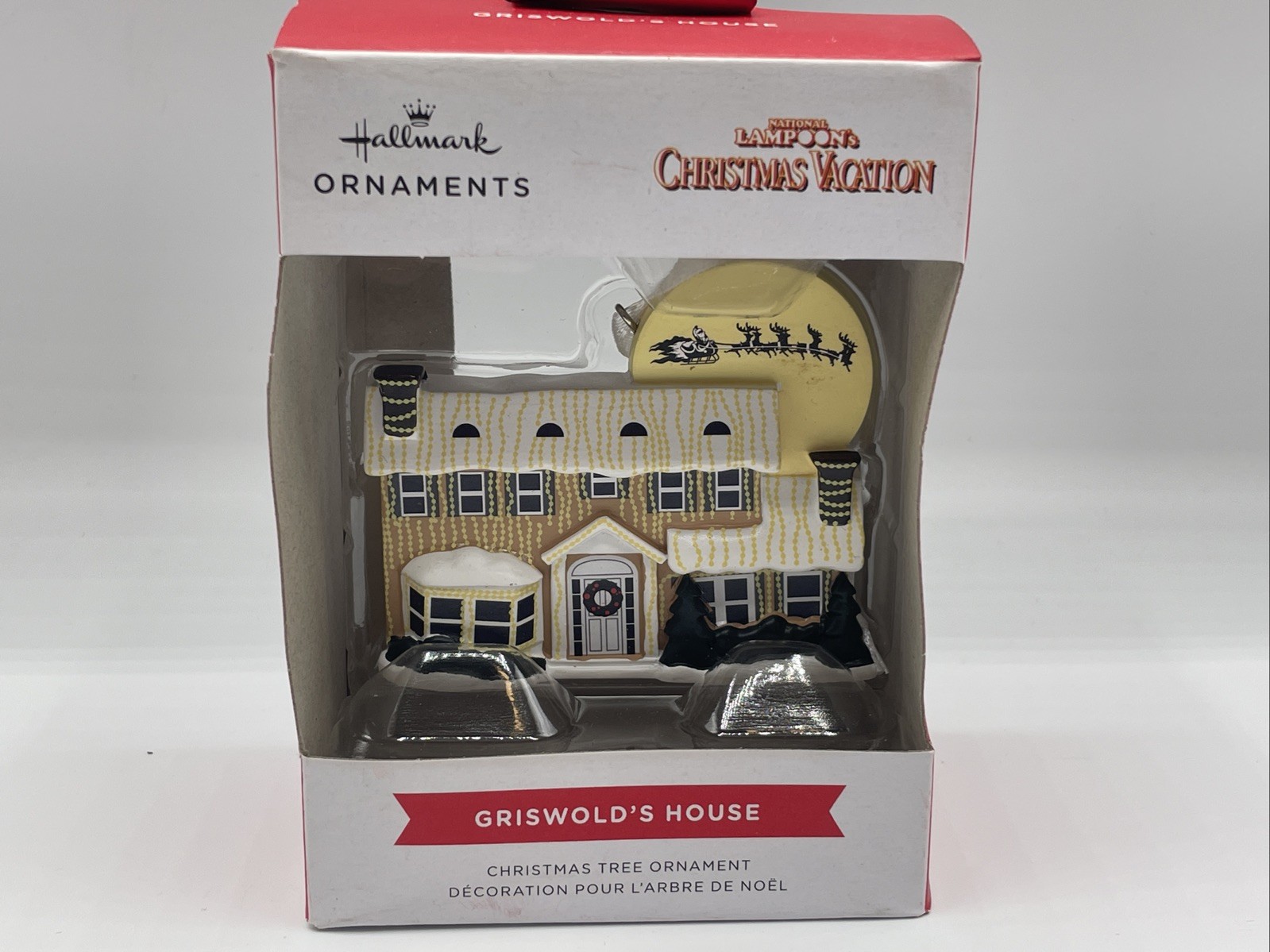 HALLMARK GRISWOLD'S HOUSE ORNAMENT NATIONAL LAMPOONS CHRISTMAS VACATION - NEW