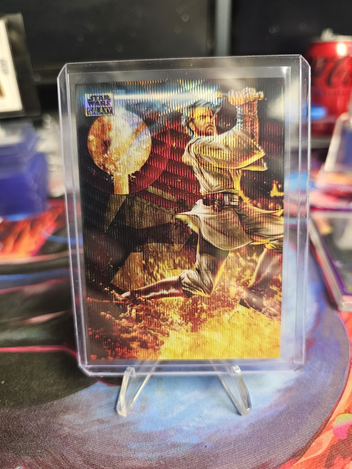 2024 Topps Chrome Star Wars Galaxy Wave Refractor 79/99 Obi-Wan Kenobi