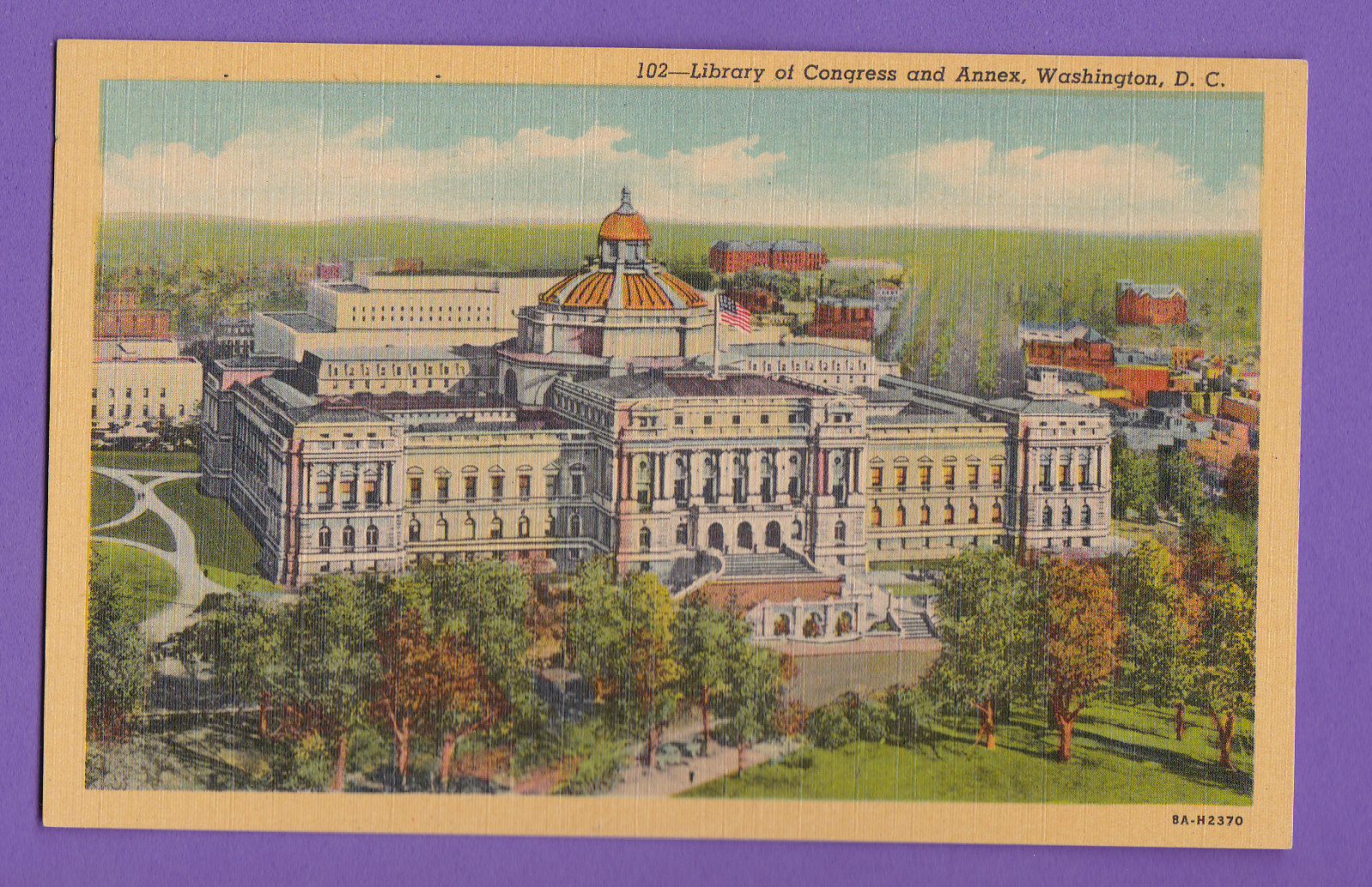 WASHINGTON, D.C. - LIBRARY OF CONGRESS AND ANNEX  PC. 1723
