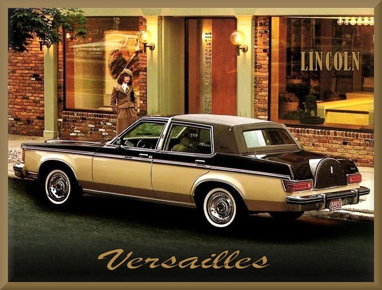 1979 Lincoln Versailles sedan Gold/Brown, Toolbox - Refrigerator Magnet, 42 MIL