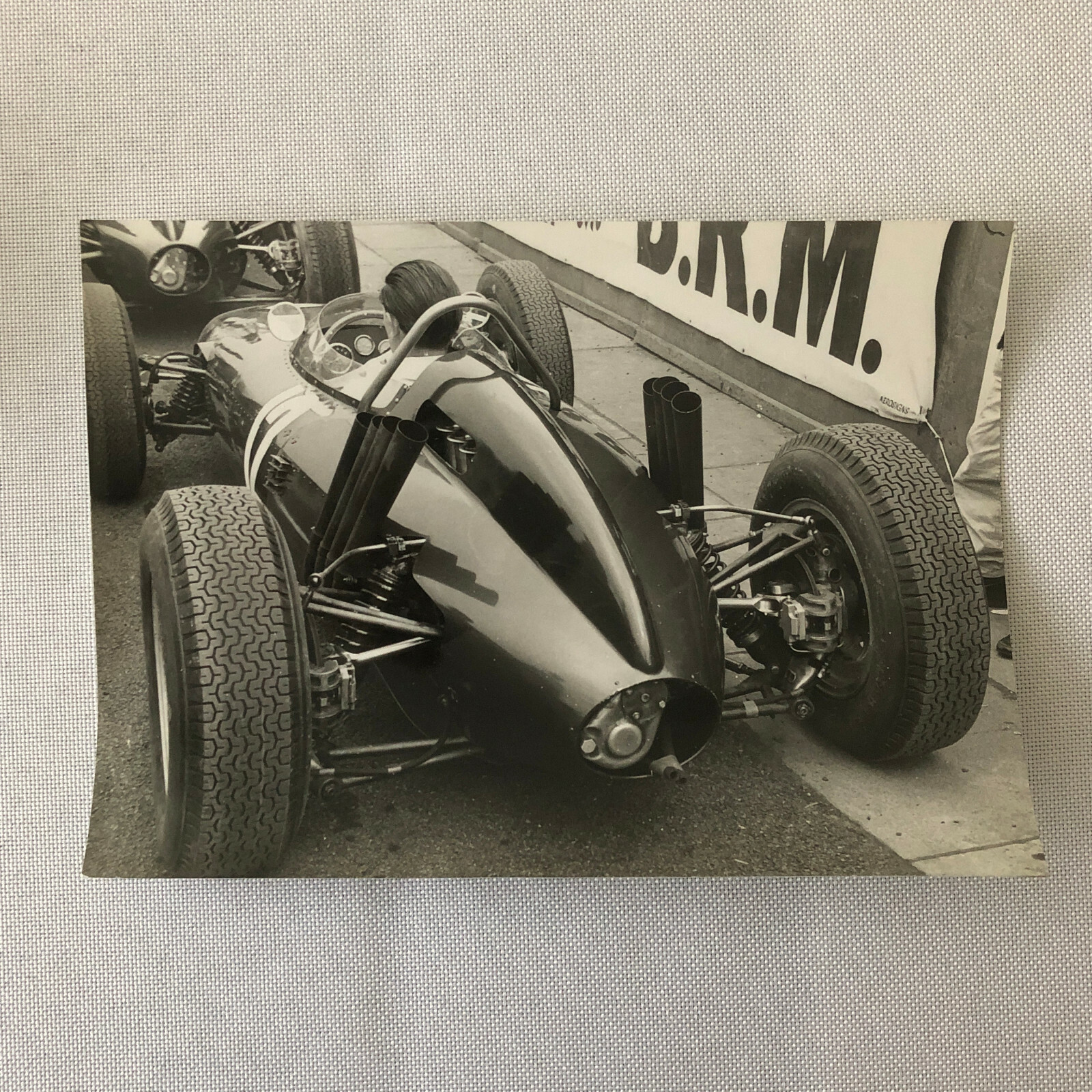 Vintage Grand Prix Racing Car Photo Photograph Print 