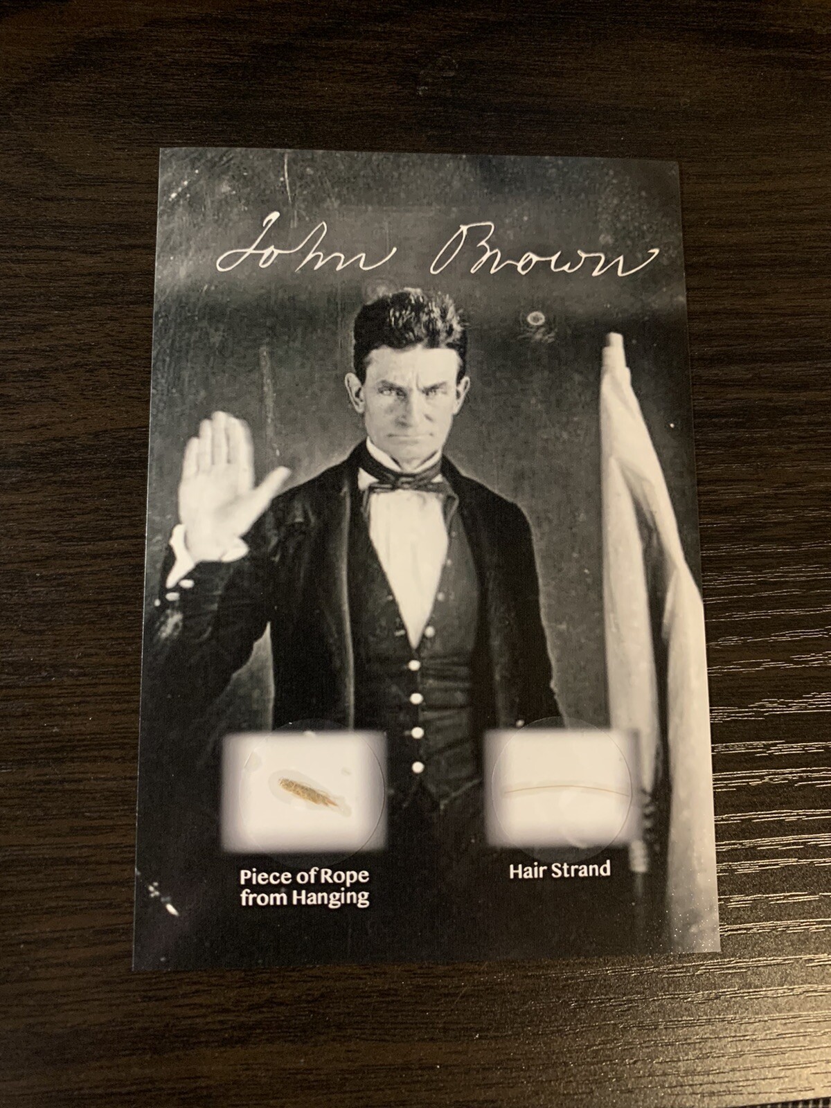 John Brown Hair Strand & Rope Piece Relic Historic museum Abolitionist Lincoln John Brown Hair Strand & Rope Piece Relic Historic museum Abolitionist Lincoln