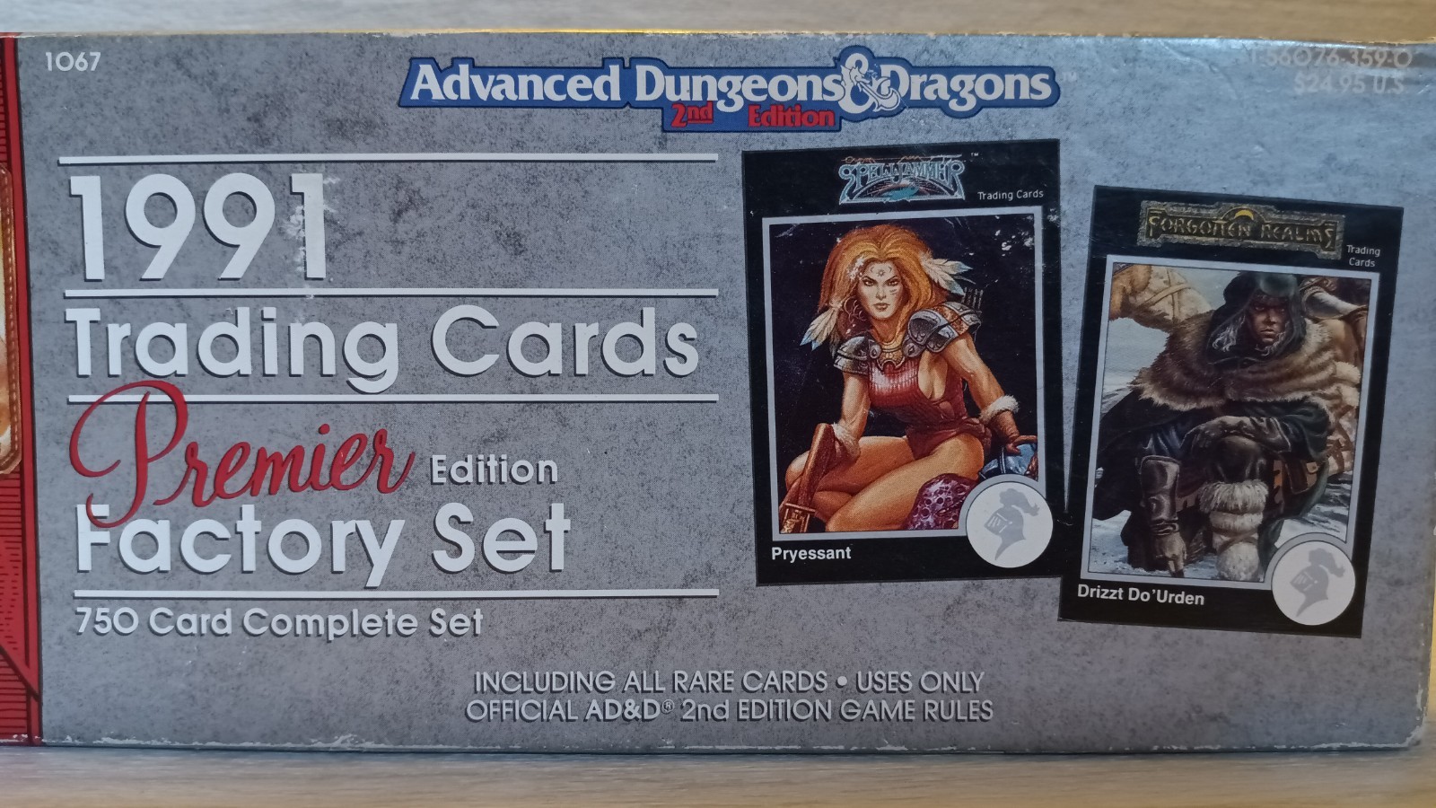 1991 Advanced Dungeons & Dragons Trading Cards Premier Factory Set 