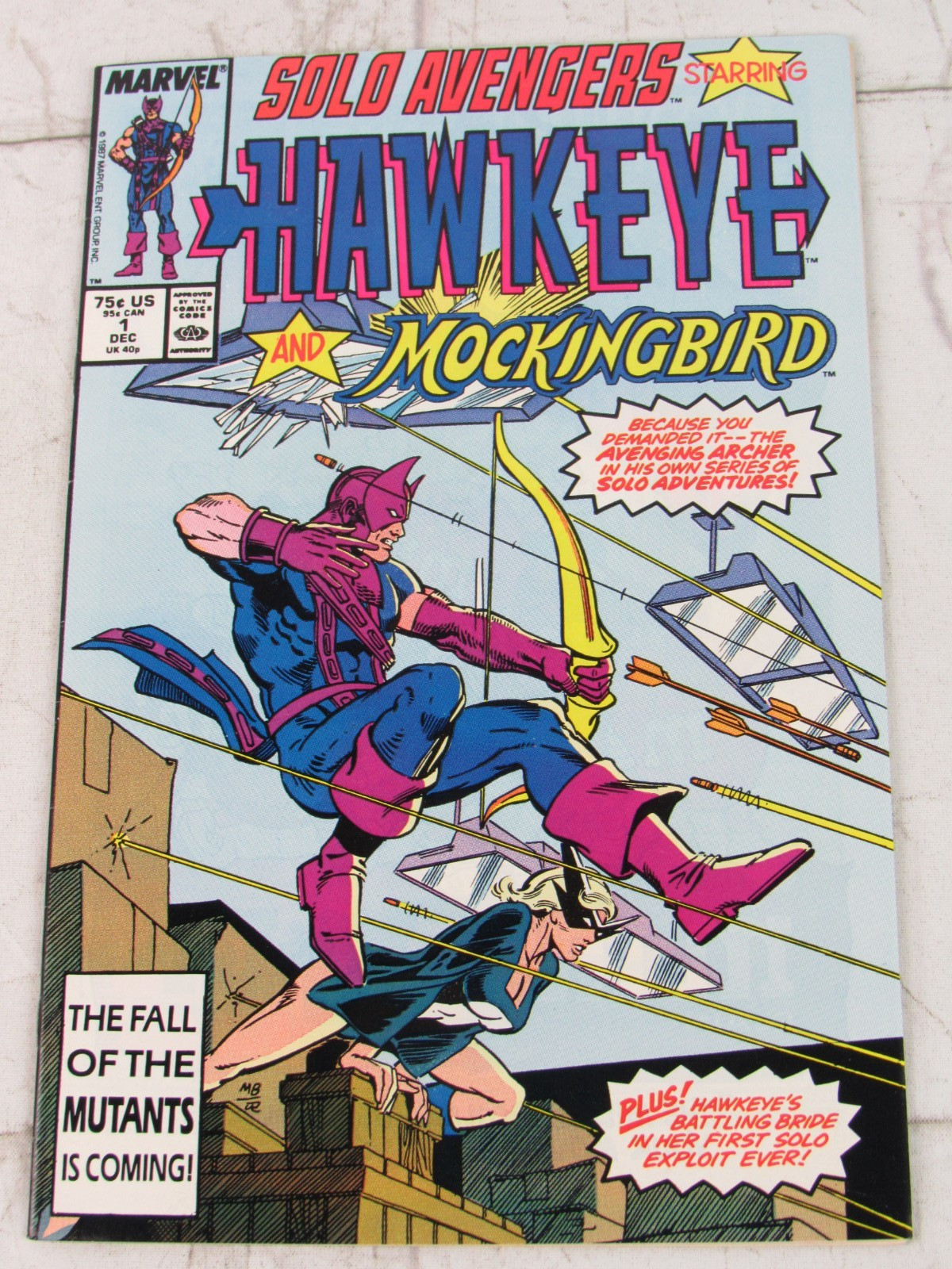 Solo Avengers #1 Dec. 1987 Marvel Comics