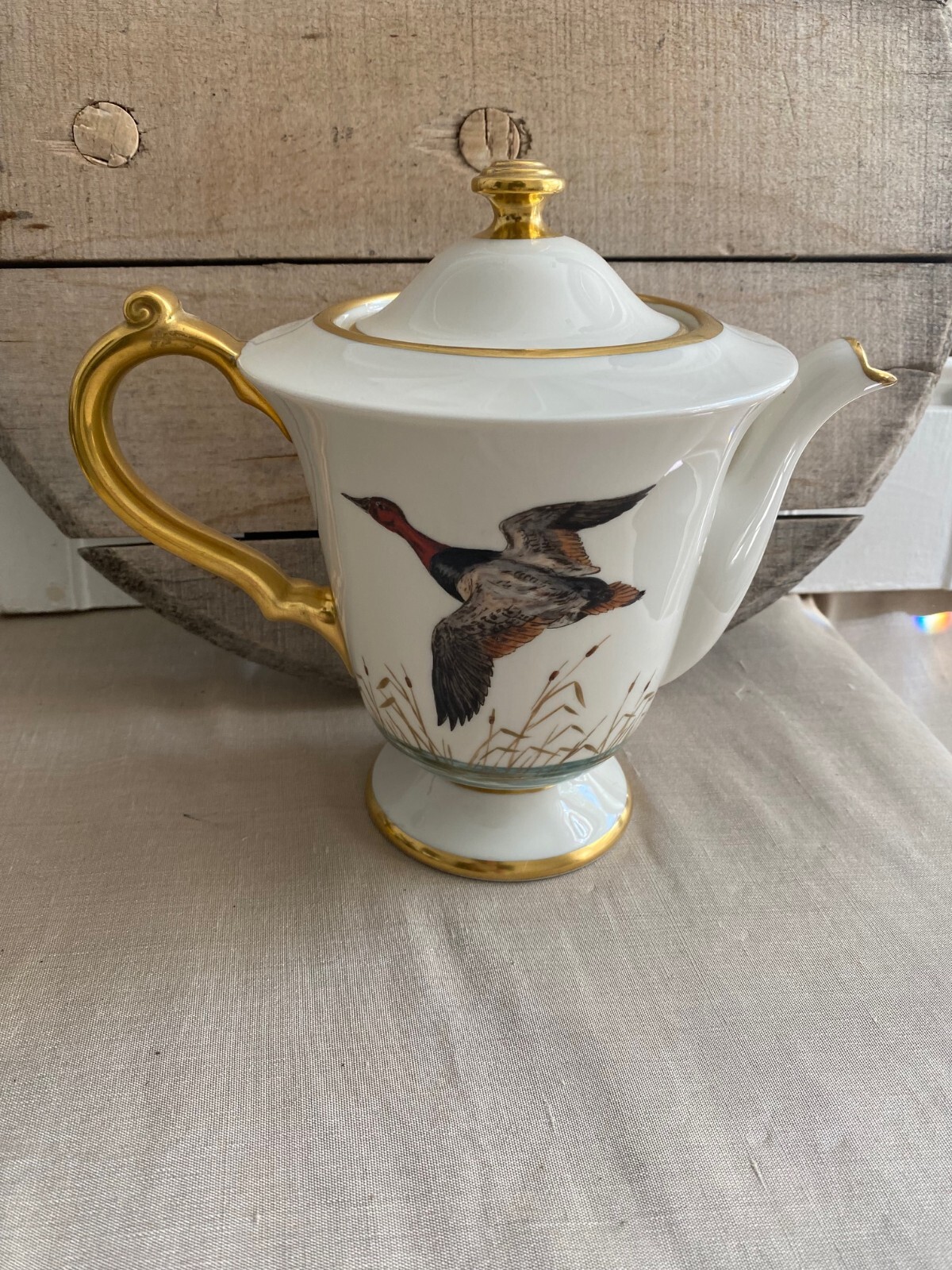 Frank Vosmansky  Waterfowl Teapot
