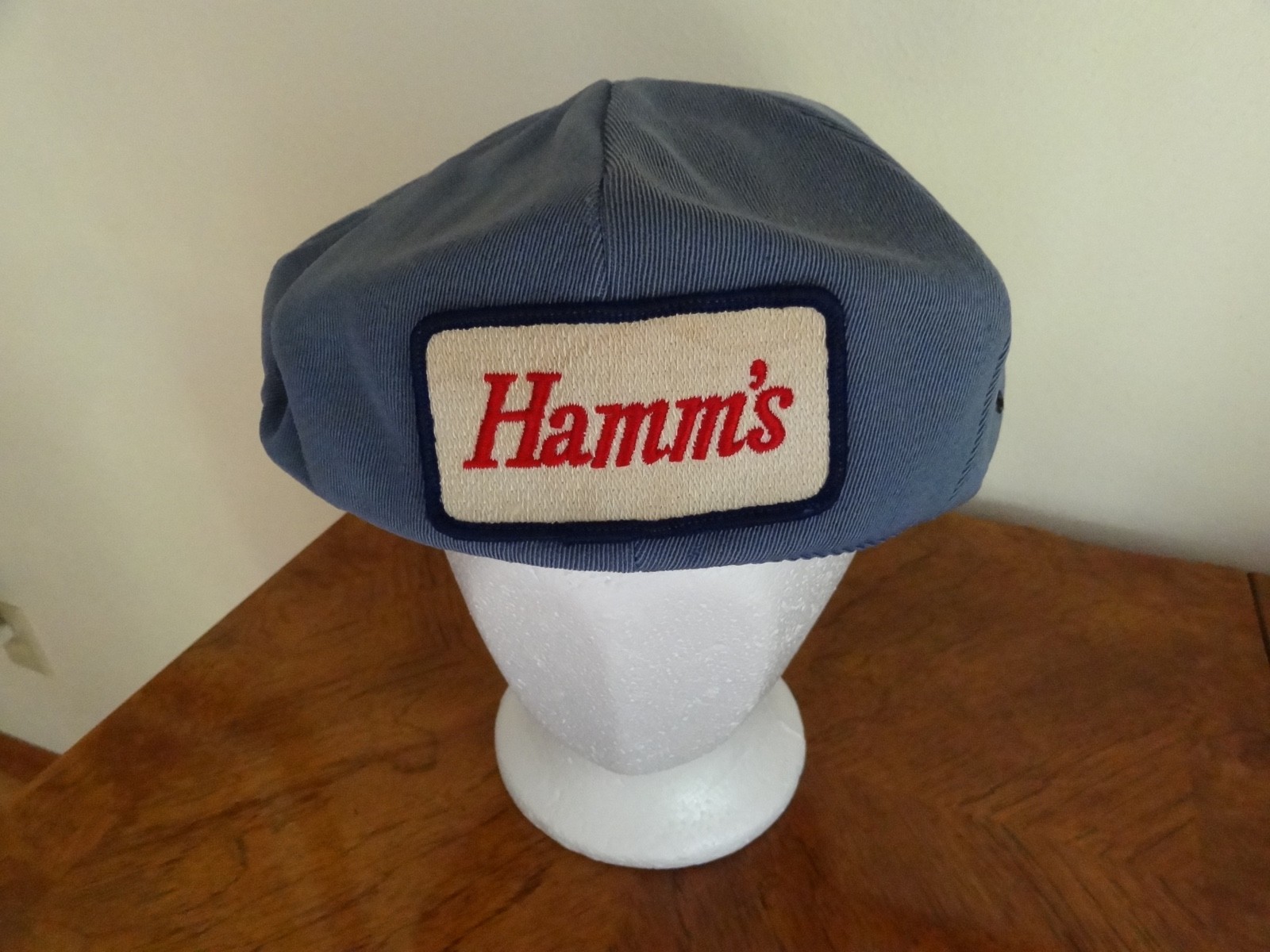 VTG 1950'S HAMM'S BEER DRIVER CAP COVER 