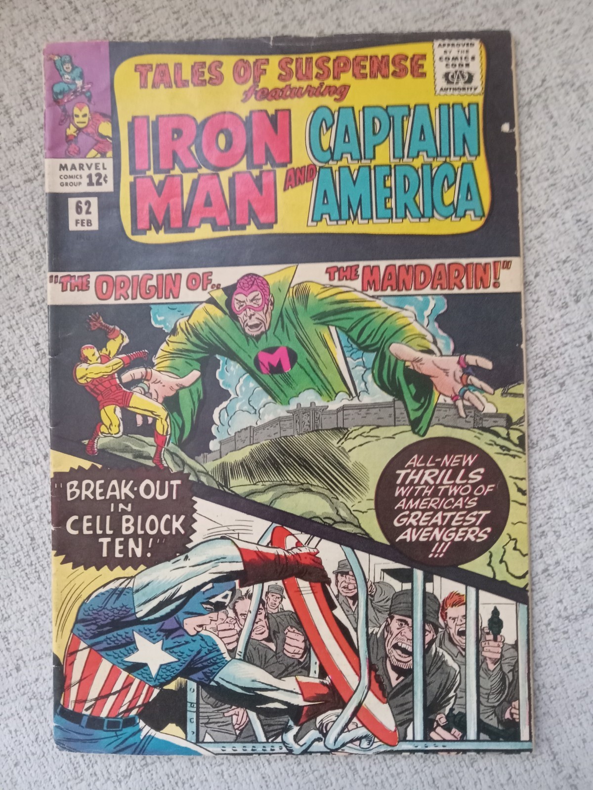 Tales of Suspense #62 Feb \'65 feat Iron Man & Captain America