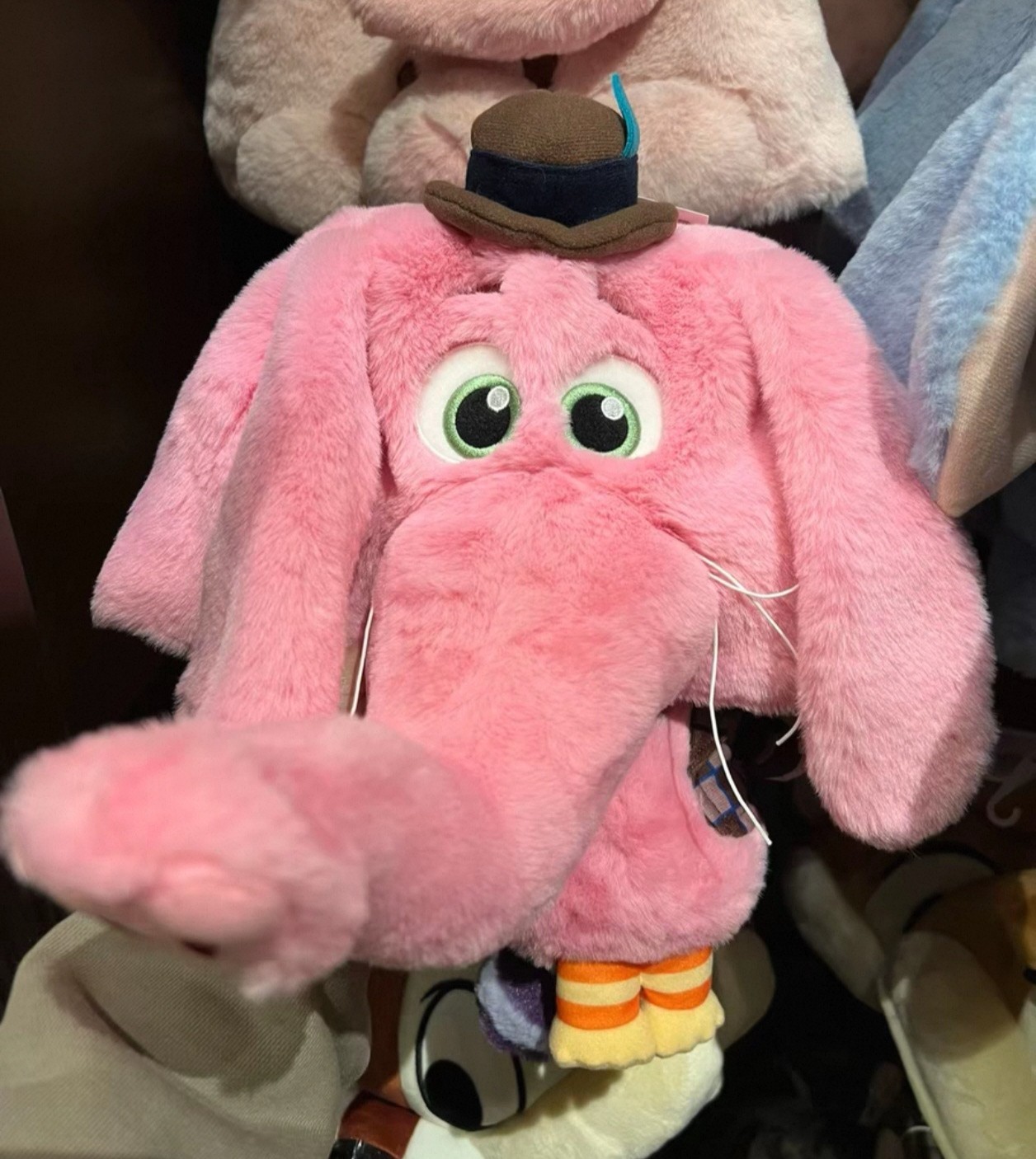 Shanghai Disney Inside Out Bing Bong Plush Full Body Hat