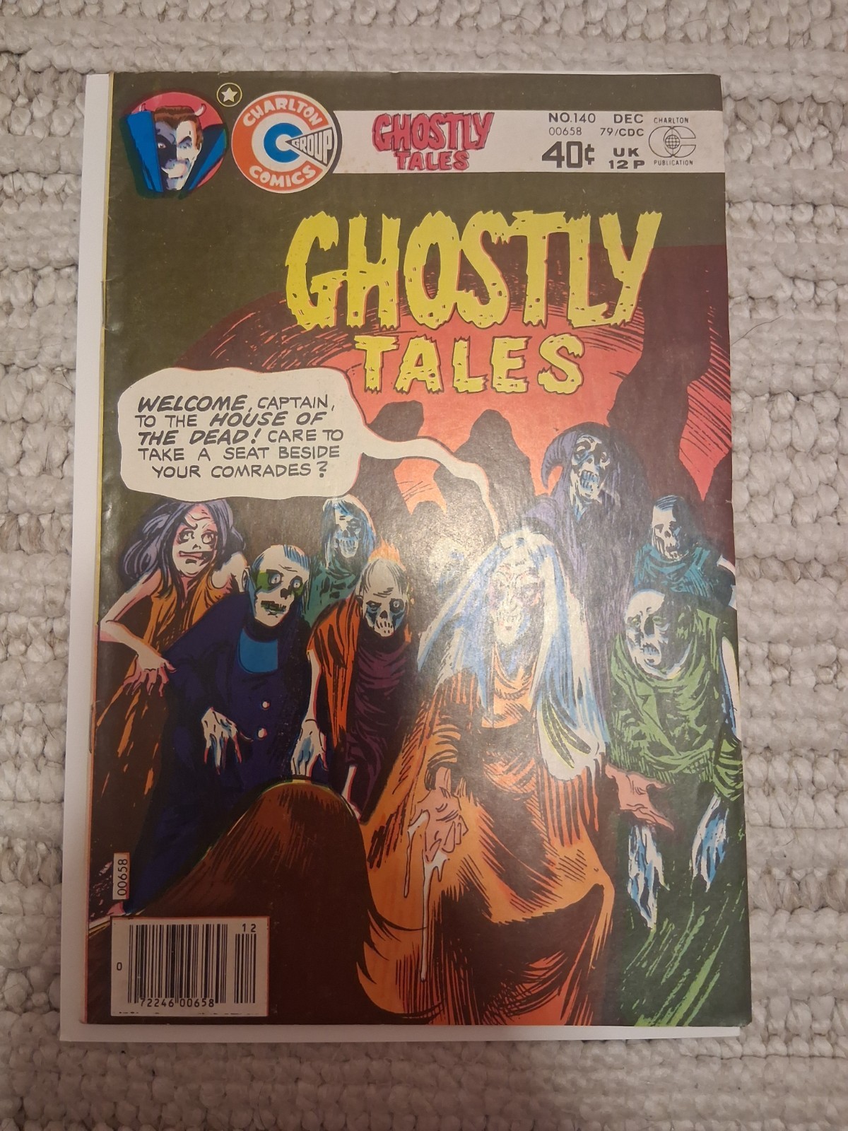 Ghostly Tales #140 (1980) Charlton Comics FN/VF Bronze Age Horror