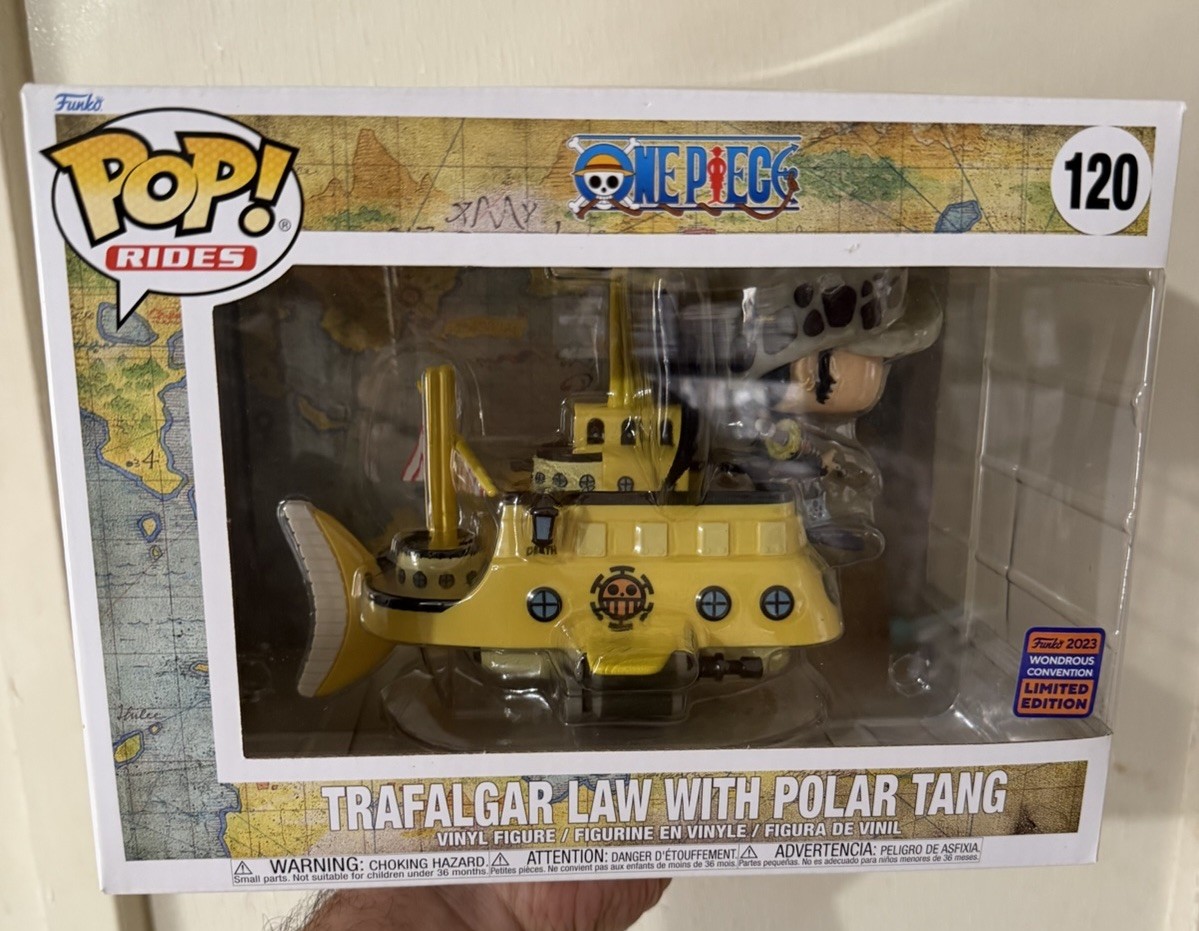 Funko Pop Vinyl: Trafalgar Law Polar Tang One Piece Exclusive Figure #120
