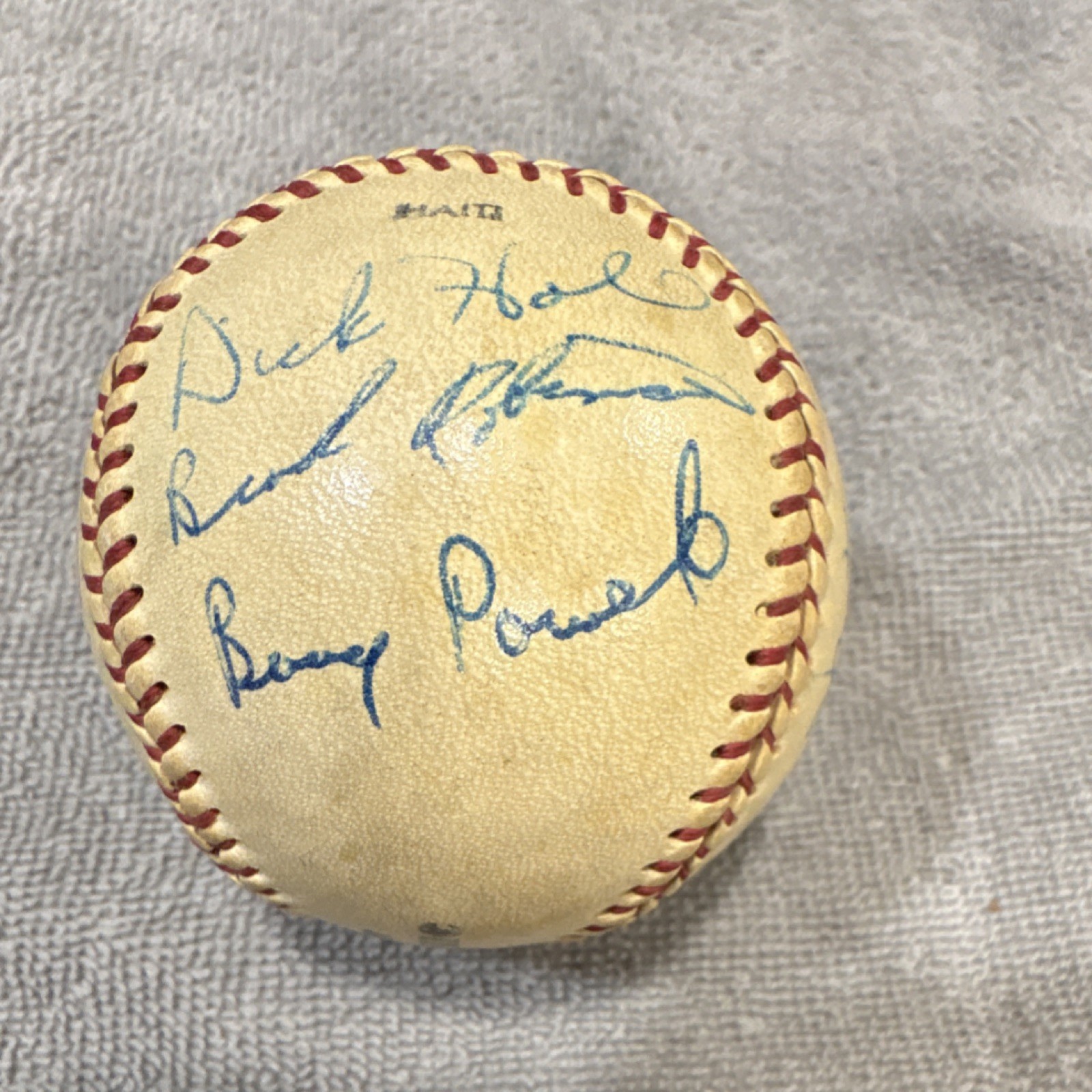 1970 Baltimore Orioles multi-signed 11 signatures Baseball