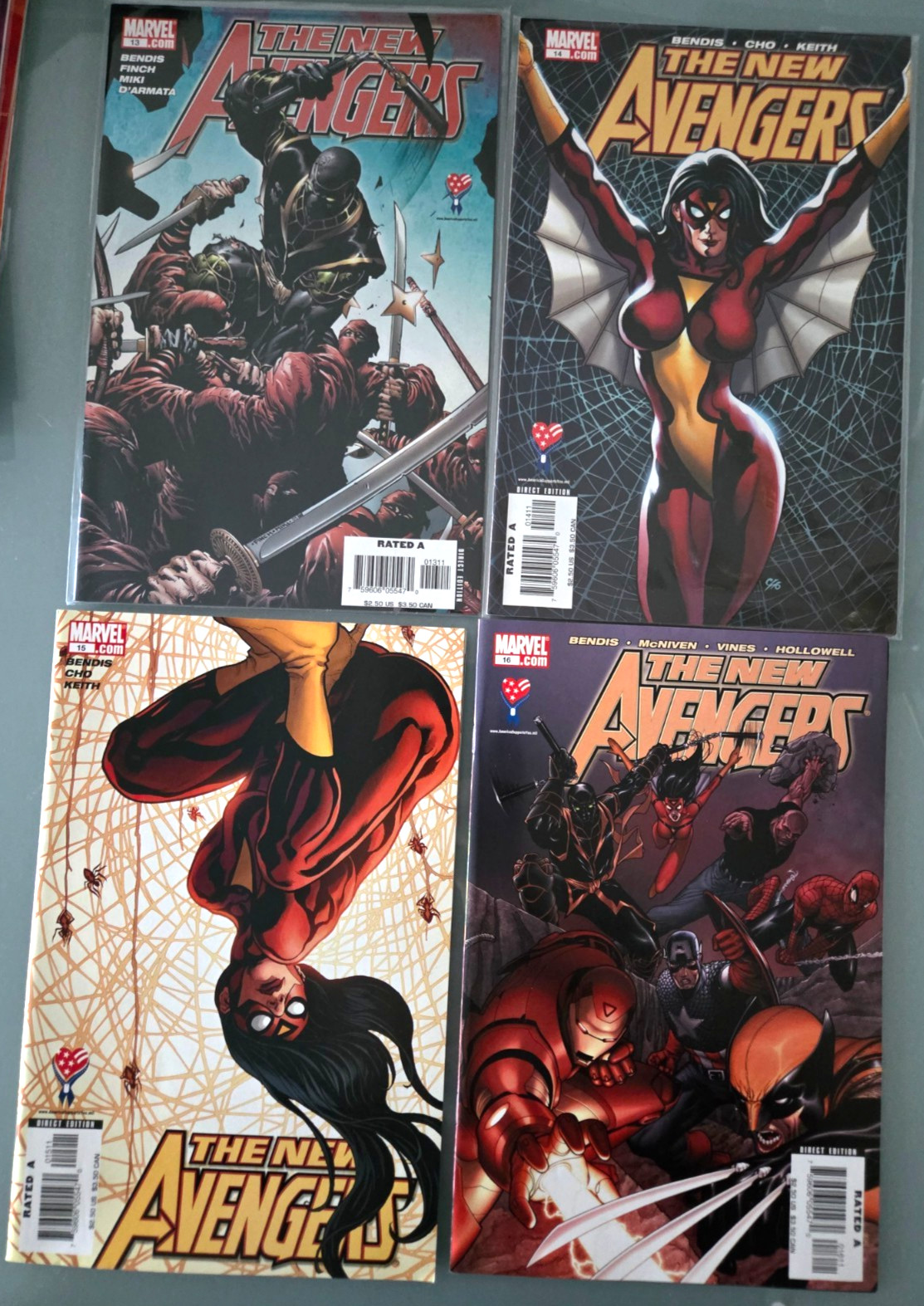 THE NEW AVENGERS #1-64 (2005) MARVEL COMICS FULL SERIES 1ST RONIN MARIA HILL THE NEW AVENGERS #1-64 (2005) MARVEL COMICS FULL SERIES 1ST RONIN MARIA HILL