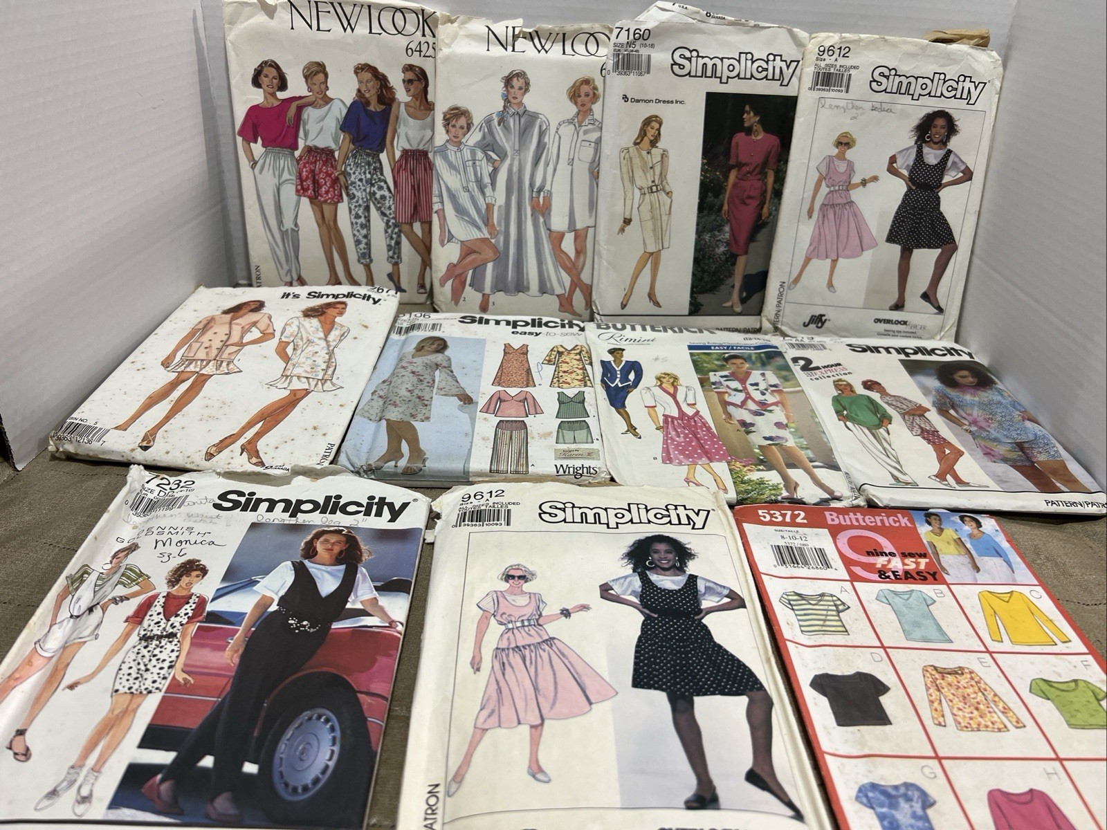1990s Women’s Sewing Patterns Retro Lot Bundle Plus 8 10 12 14 Vintage Large 1990s Women’s Sewing Patterns Retro Lot Bundle Plus 8 10 12 14 Vintage Large