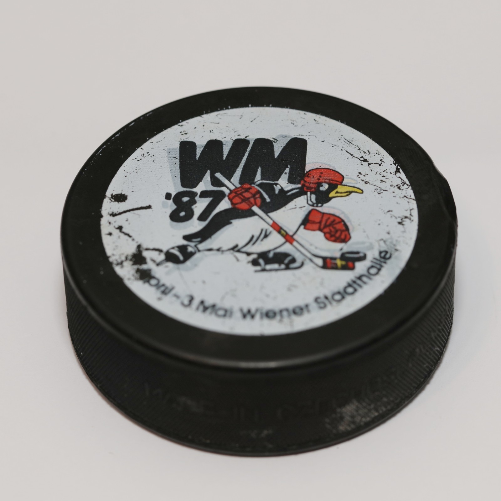 1987 IIHF World Championship Game Puck 1987 IIHF World Championship Game Puck