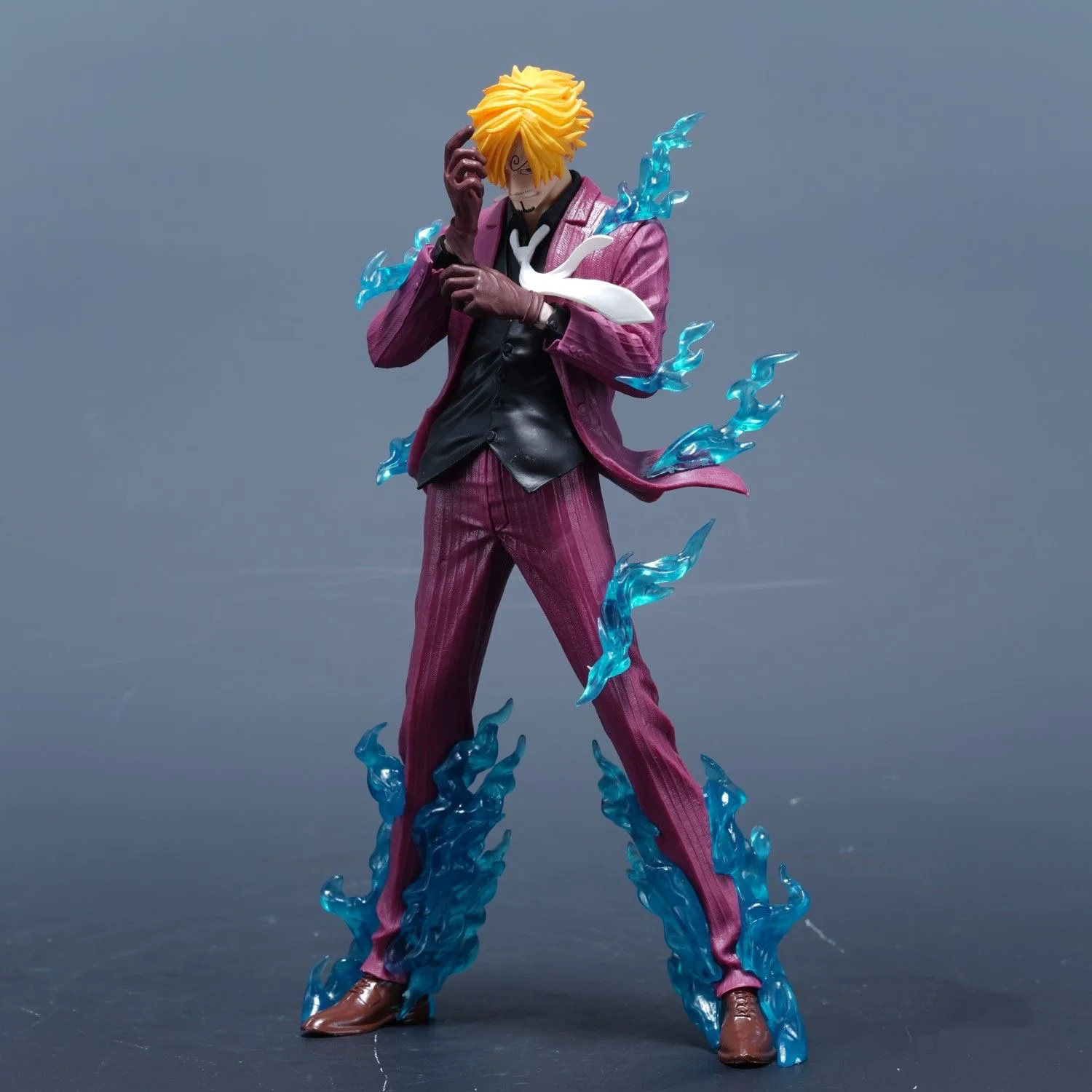 25Cm/9.8In Anime One Piece Figure Sanji Desktop Decoration Gift​ PVC Model