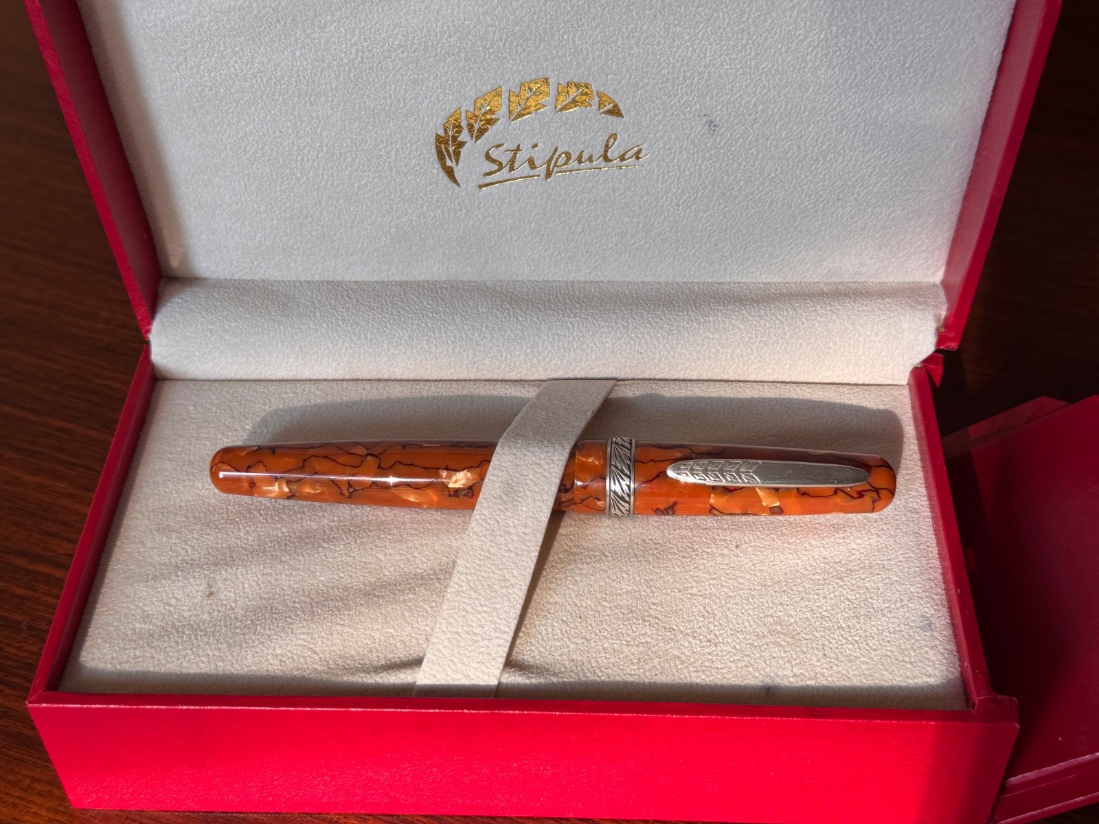 NOS Stipula Etruria Alter Ego Fountain pen w/ T-Flex Titanium nib 