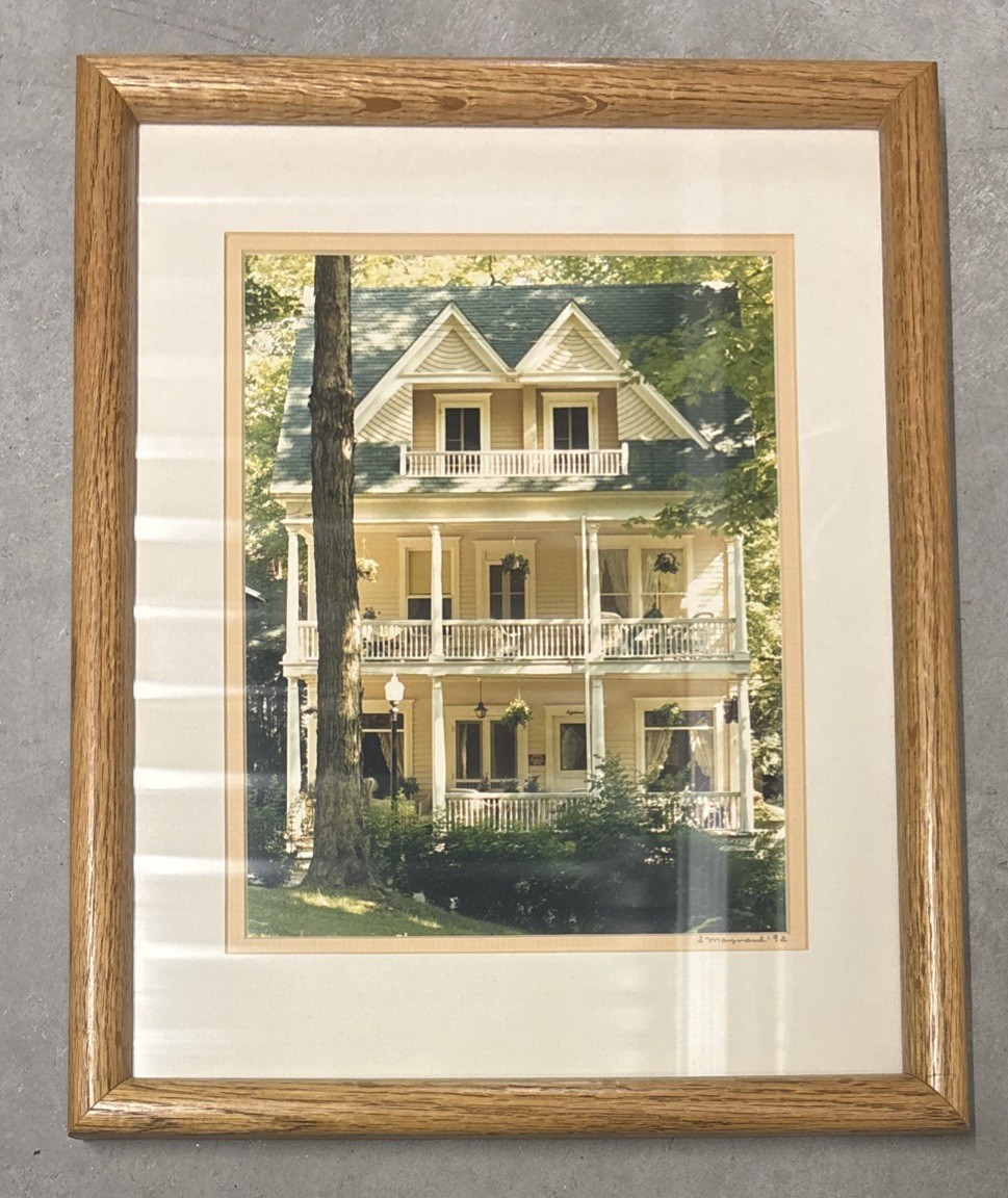 Chatauqua Cottage #2 Vintage Photograph 1992 La Shot David D. Maynard Signed