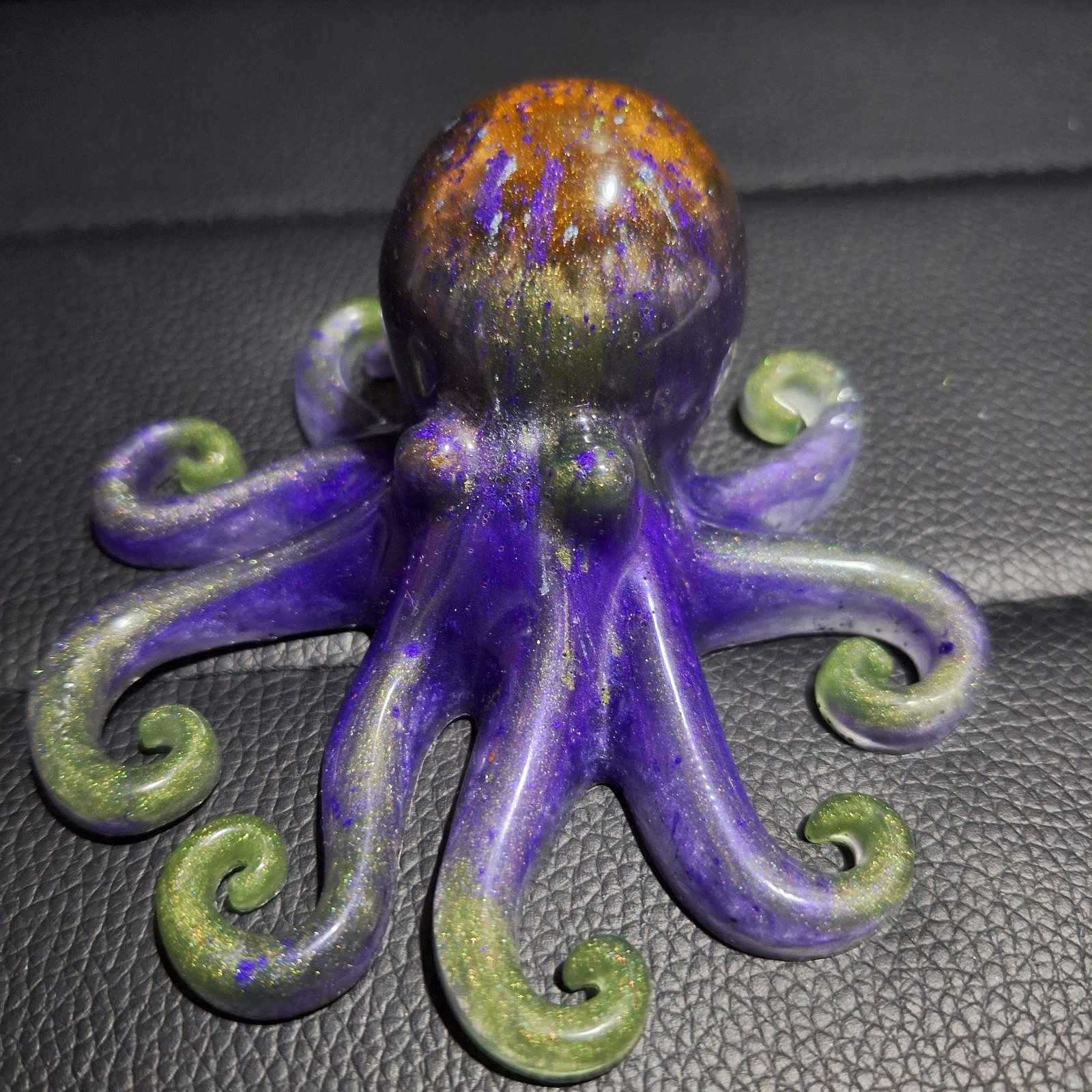 Handmade Resin Octopus Figurine 4 inch collectible gift Handmade Resin Octopus Figurine 4 inch collectible gift