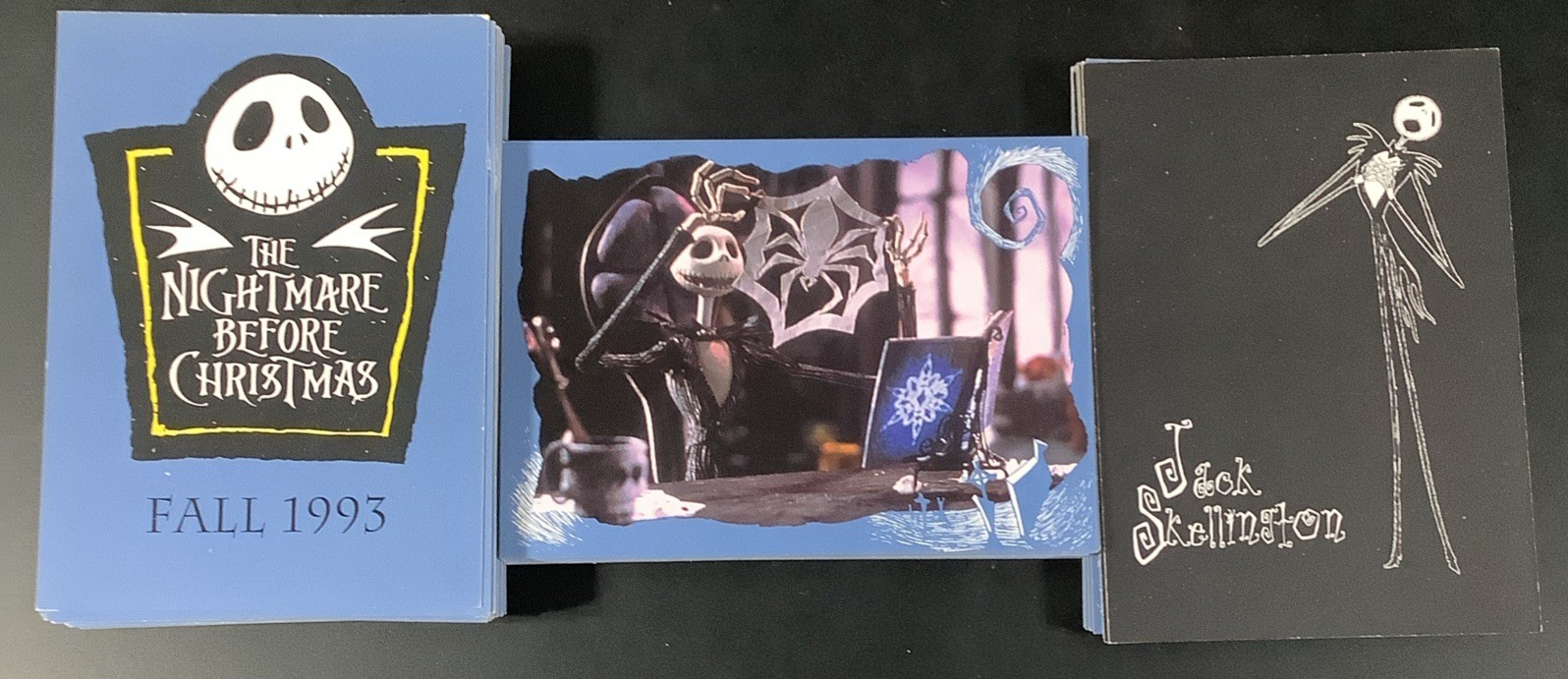 1993 SKYBOX NIGHTMARE BEFORE CHRISTMAS COMPLETE SET 90 CARDS