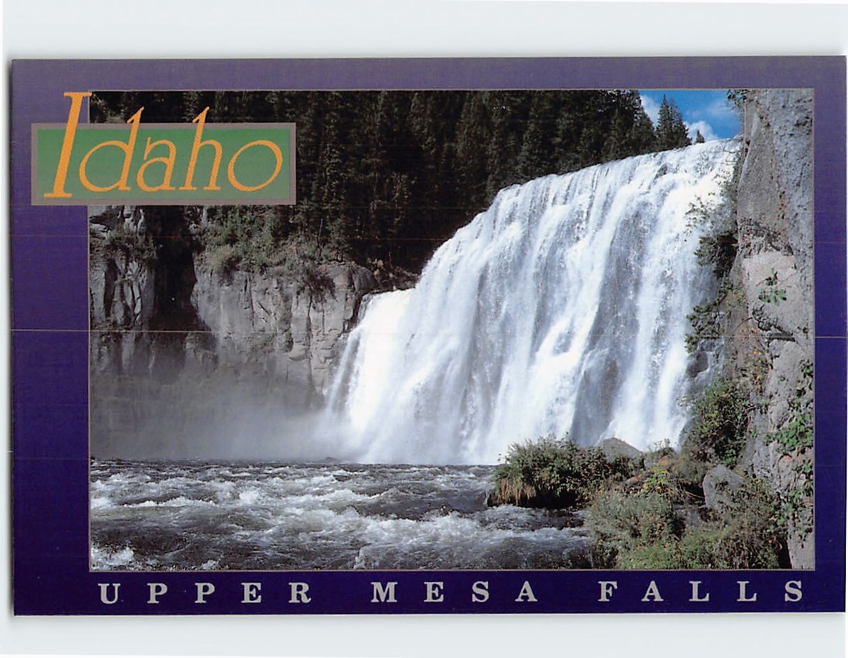Upper Mesa Falls Targhee National Forest Idaho  B-306629