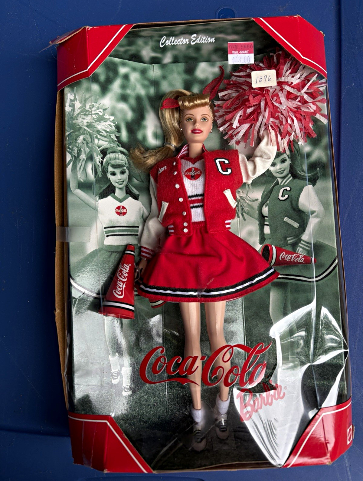 Coca-Cola Barbie Collector Edition Cheerleader Doll “Have a Coke” Red/White