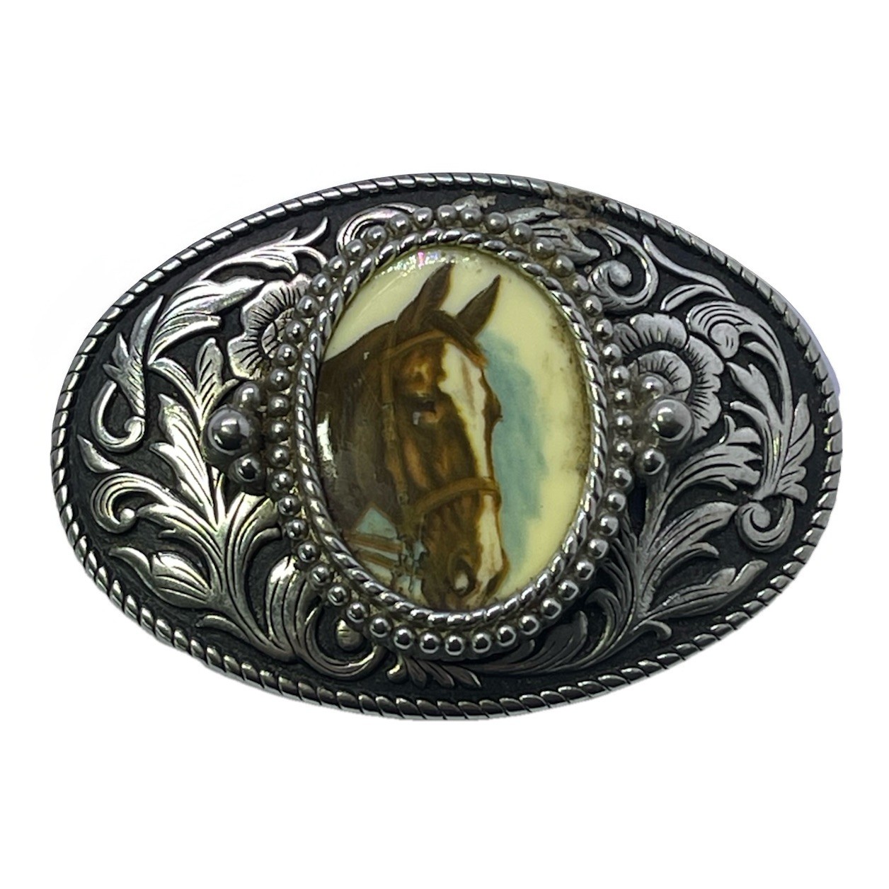 Vintage 80s Horse Cameo Western Cowboy Cowgirl Women’s Silver Tone Belt Buckle Vintage 80s Horse Cameo Western Cowboy Cowgirl Women’s Silver Tone Belt Buckle