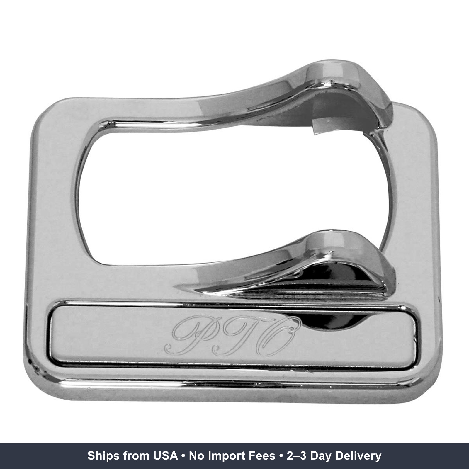 GG Grand General 96133 Chrome Plastic Rocker Switch Cover with Stainless Steel P