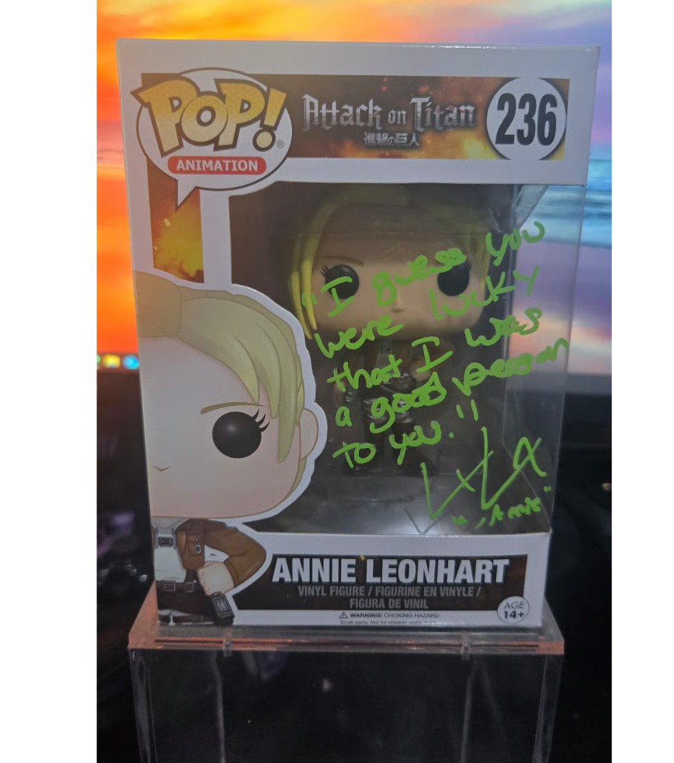 Signed Annie Leonhart (English dub) Signed Annie Leonhart (English dub)