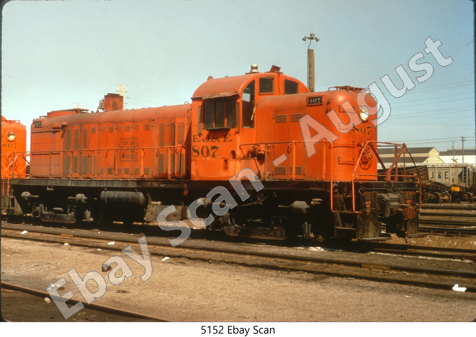 Duplicate Slide-EJ&E (Eglin Joliet & Eastern) ALCO RS-2 #807